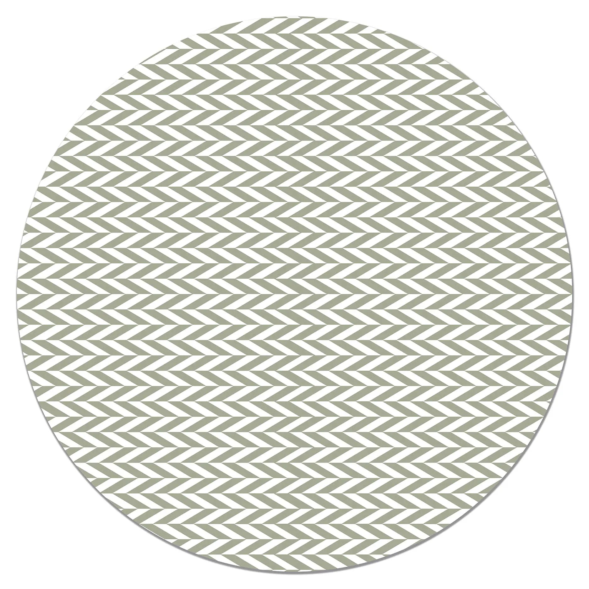 Alfombra Redonda Espigas Verde freeshipping - Home and Living