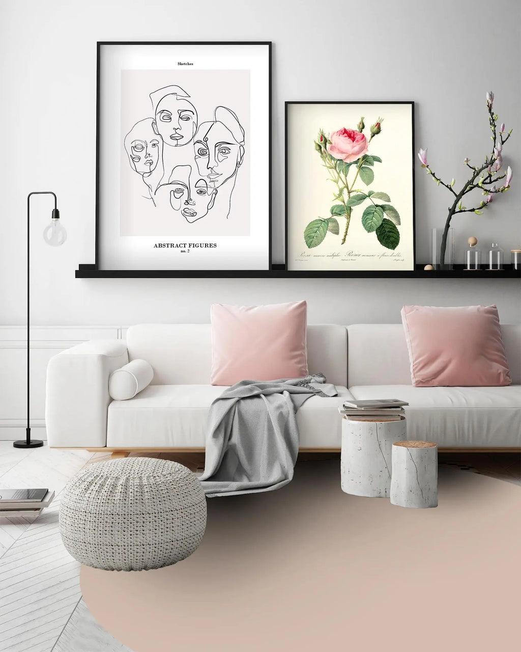 Alfombra Redonda Rosa freeshipping - Home and Living