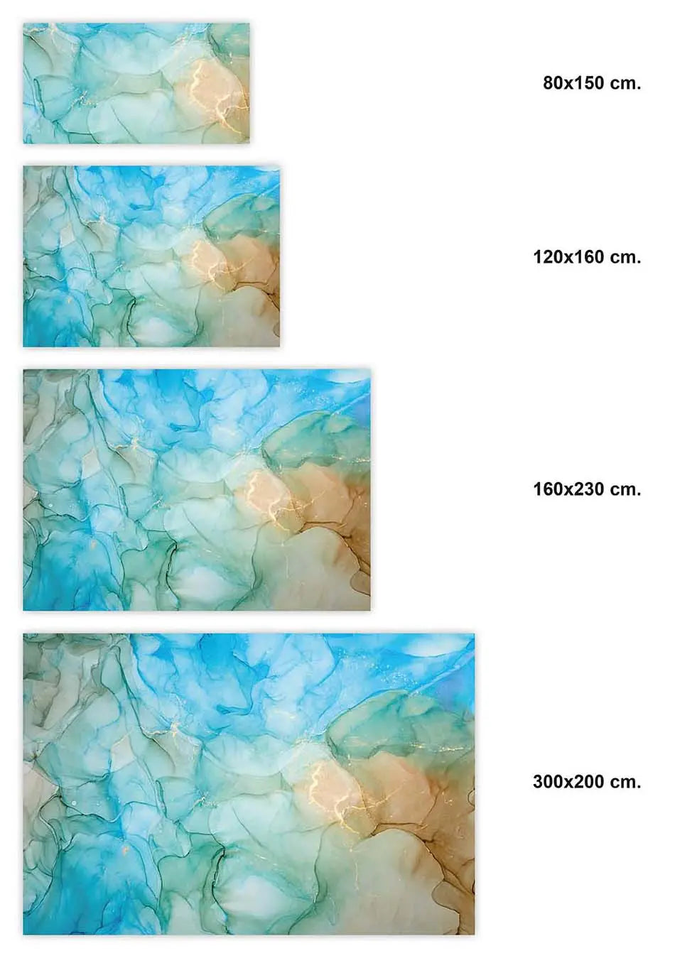 Alfombra Vinílica Mármol Multicolor freeshipping - Home and Living