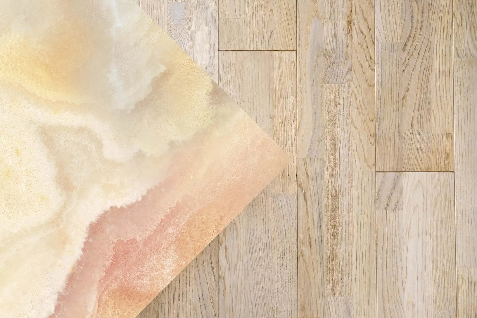 Alfombra Vinílica Mármol Naranja freeshipping - Home and Living