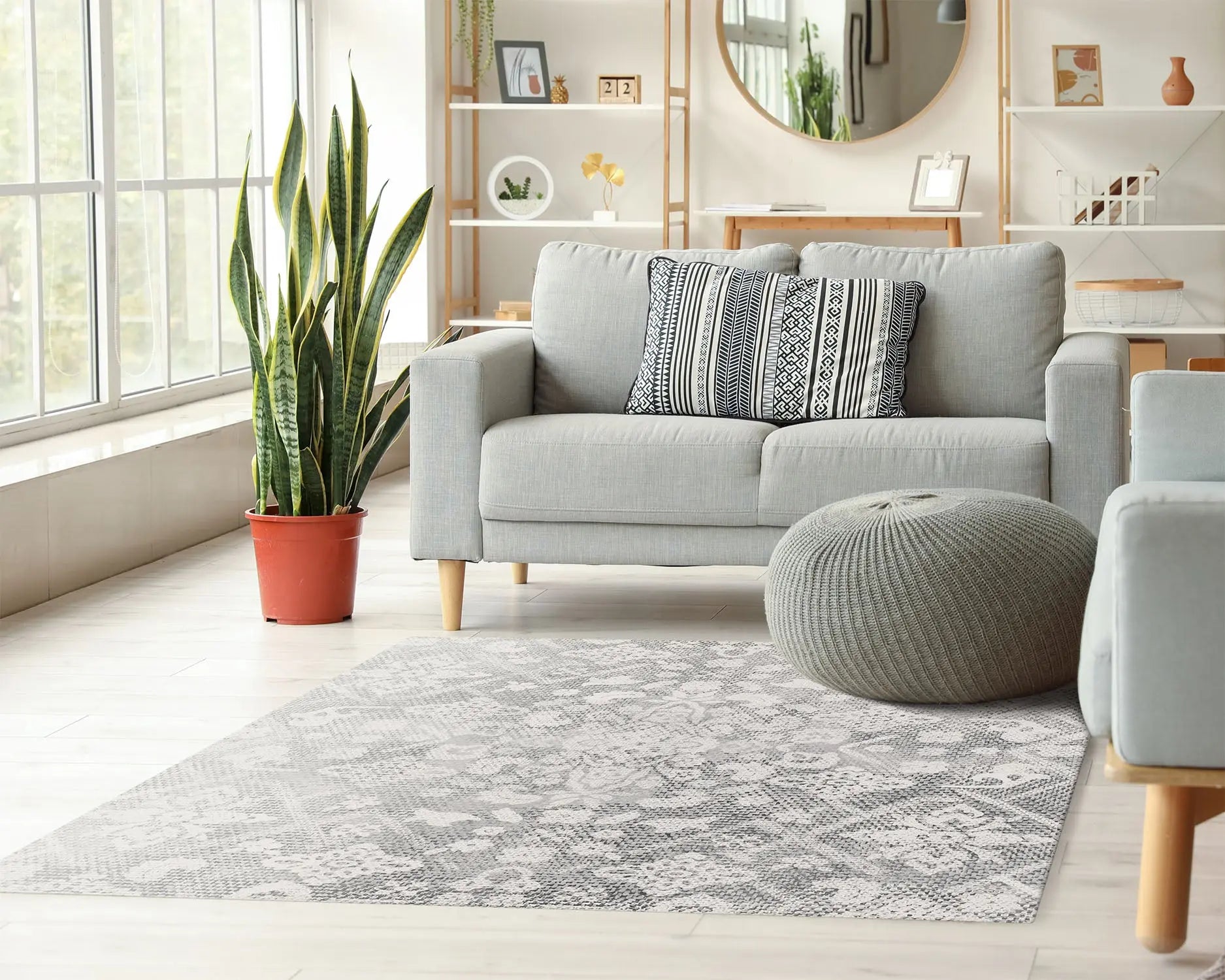 Alfombra Vinílica - Modelo Tibet  - Varias Medidas Disponibles Home & Living