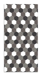 Alfombra Vinílica Mosaico Hexágonos Tono Gris Home & Living 