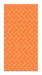 Alfombra Vinílica Mosaico Ladrillos Naranja Home & Living 