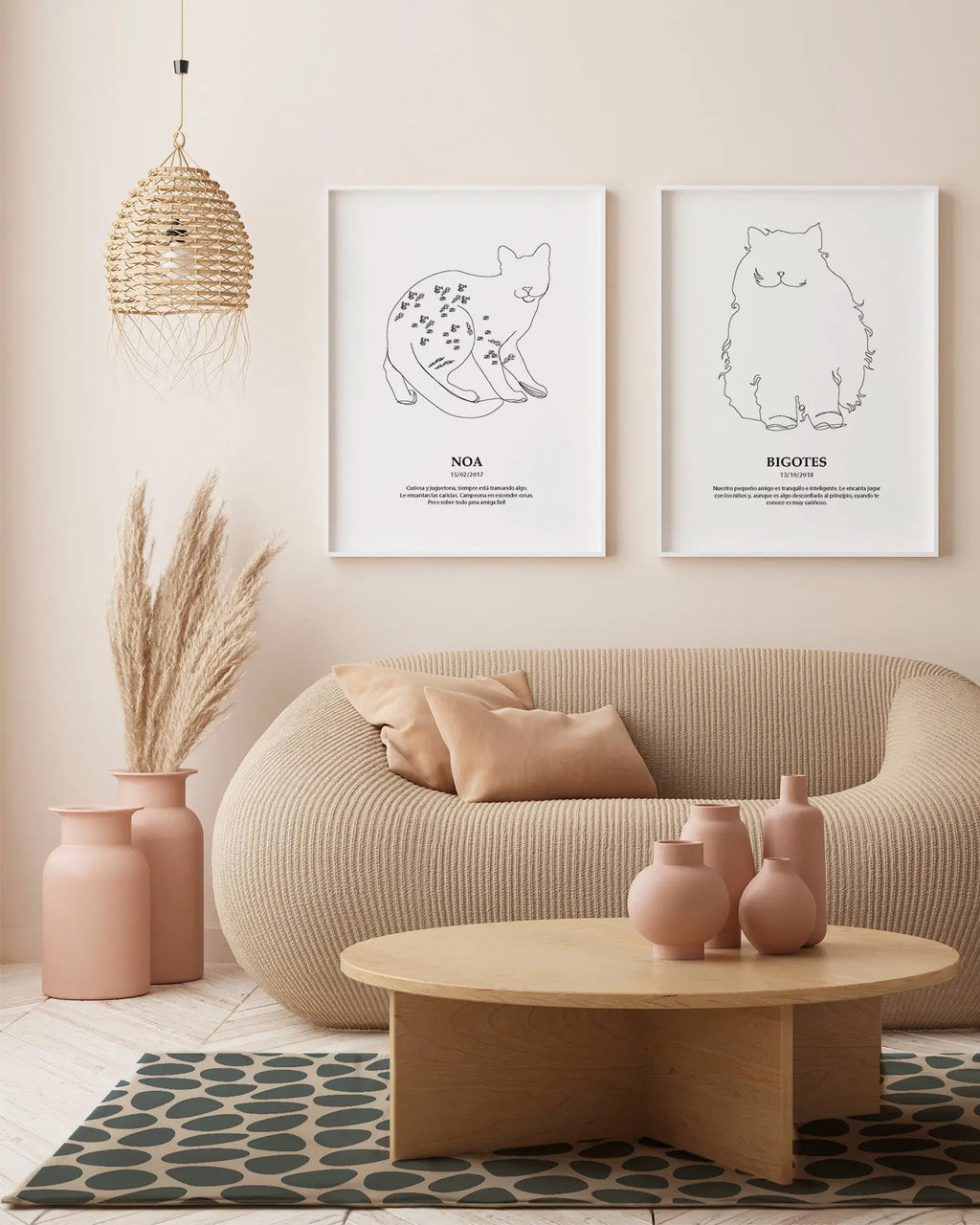 Alfombra Vinílica Patrón Empedrado Azul freeshipping - Home and Living