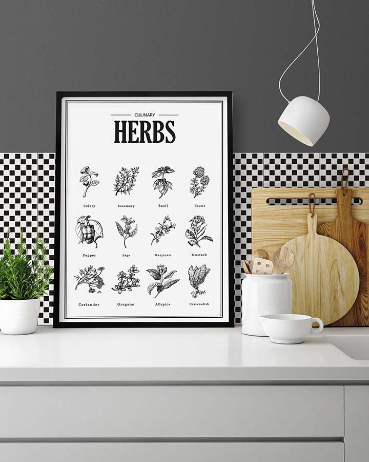 Azulejo Adhesivo Cuadrado Blanco y Negro Home & Living 