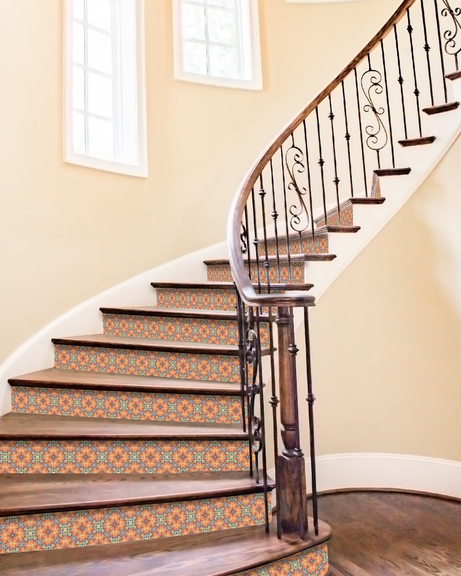 Azulejo Adhesivo Hidráulica Tipo Oriental Original Home & Living 