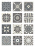 Azulejo Adhesivo Hidráulico Gris Home & Living 