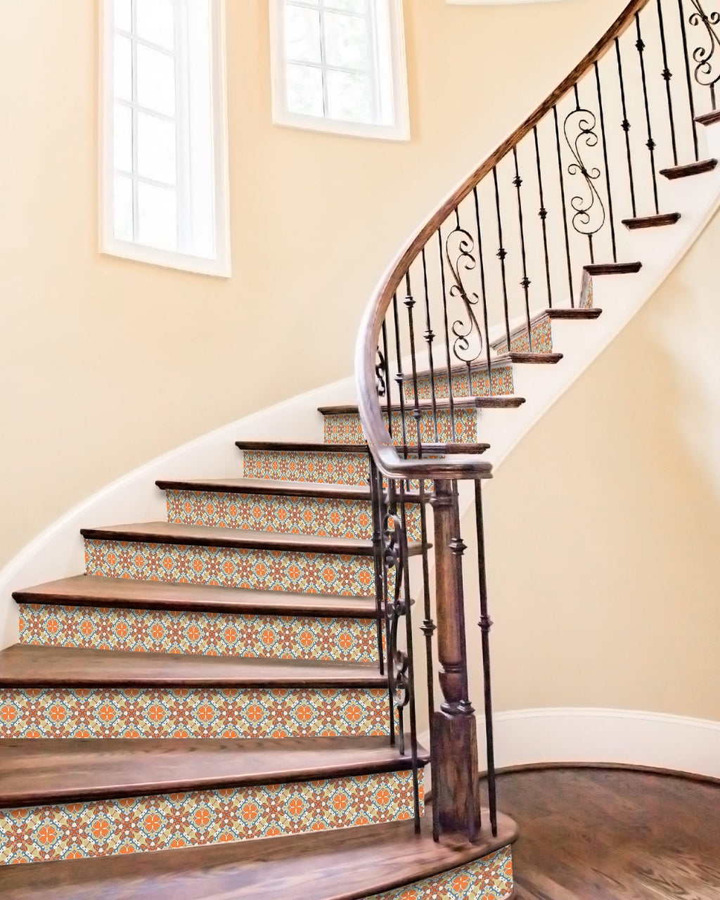 Azulejo Adhesivo Hidráulico Oriental Mosaico Original Home & Living 