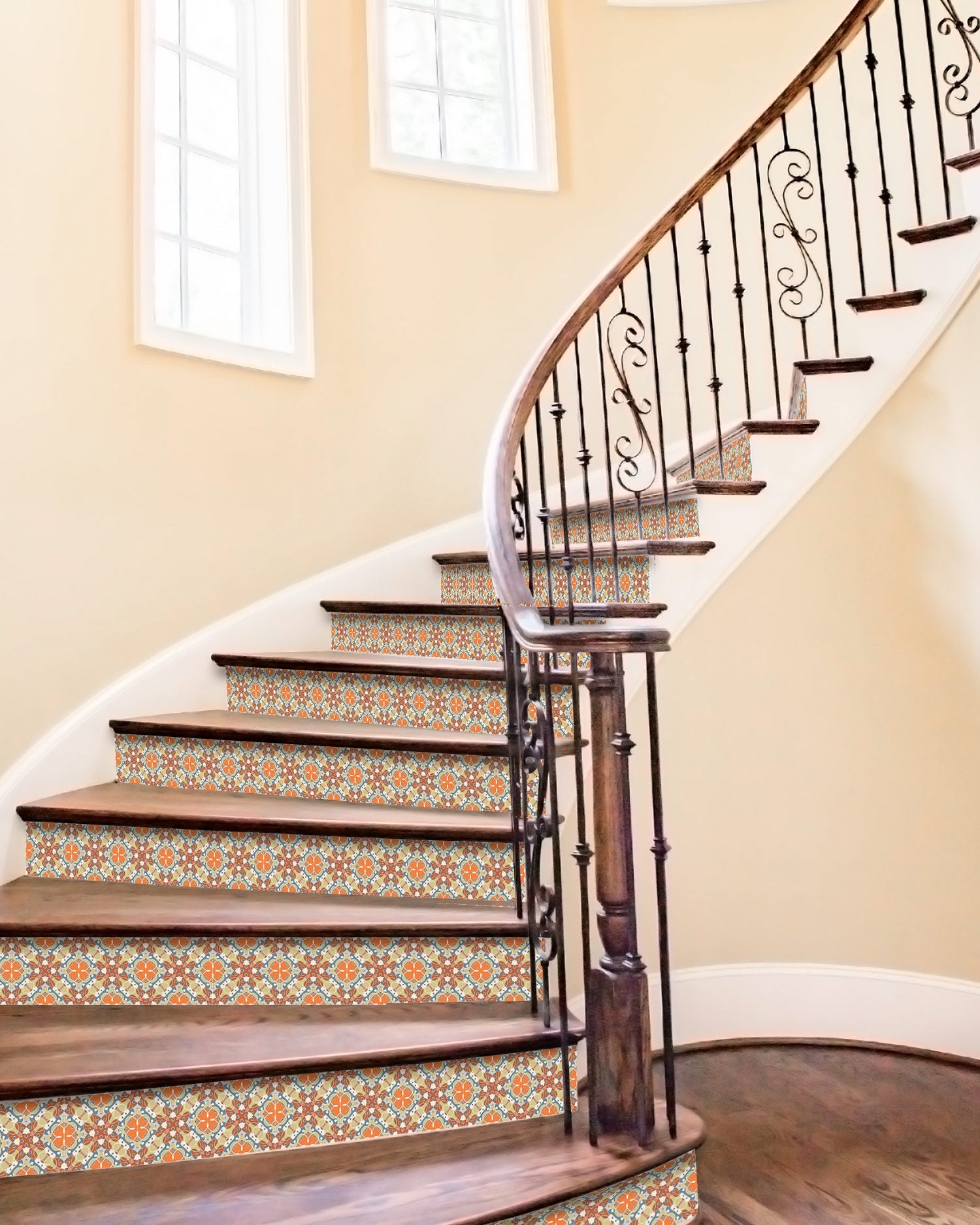 Azulejo Adhesivo Hidráulico Oriental Mosaico Original Home & Living 