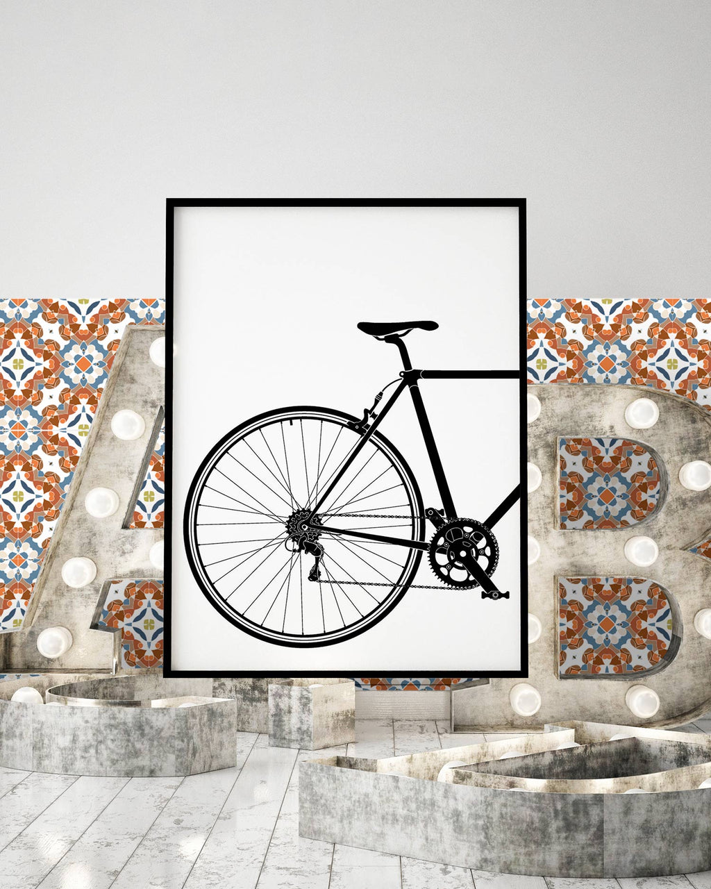 Azulejo Adhesivo Oriental Hidráulico Original Home & Living 