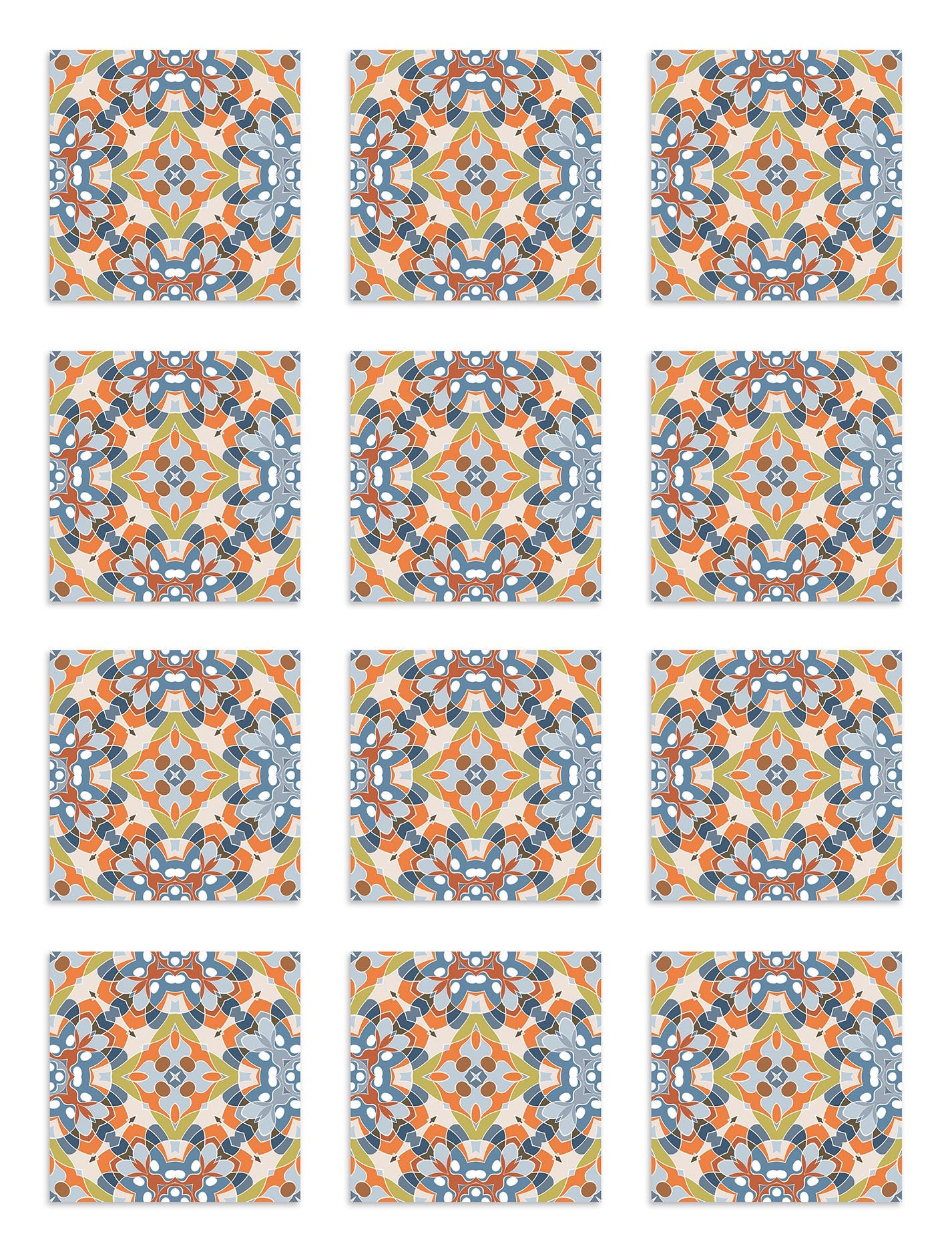 Azulejo Adhesivo Oriental Original Home & Living 