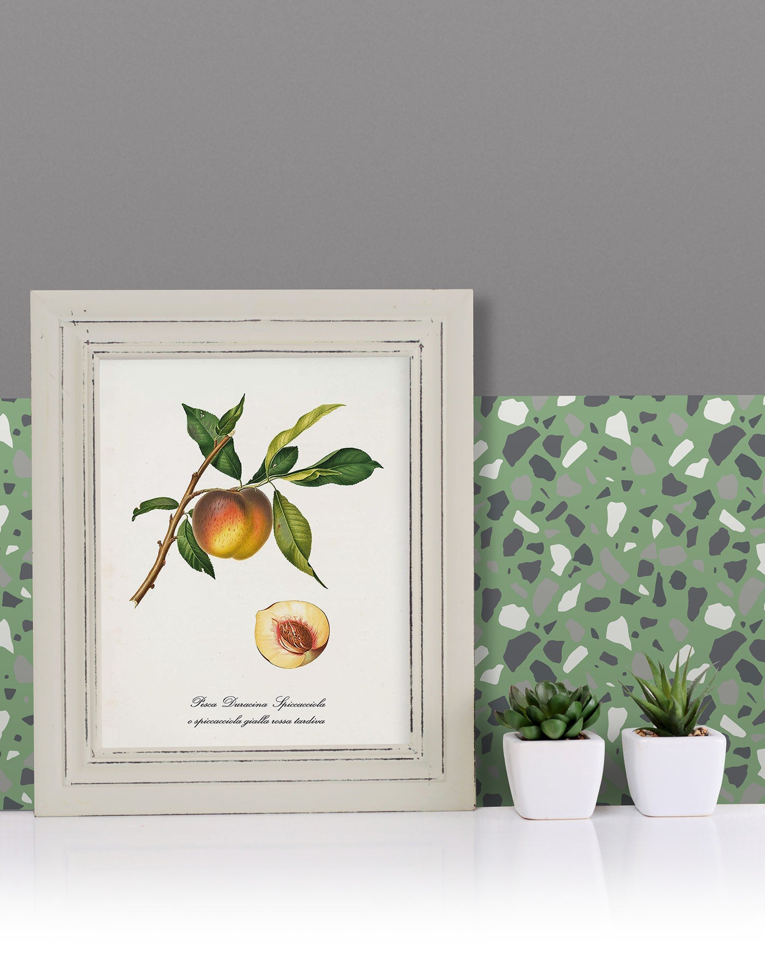 Azulejo Adhesivo Piedras Colores Verde Home & Living 