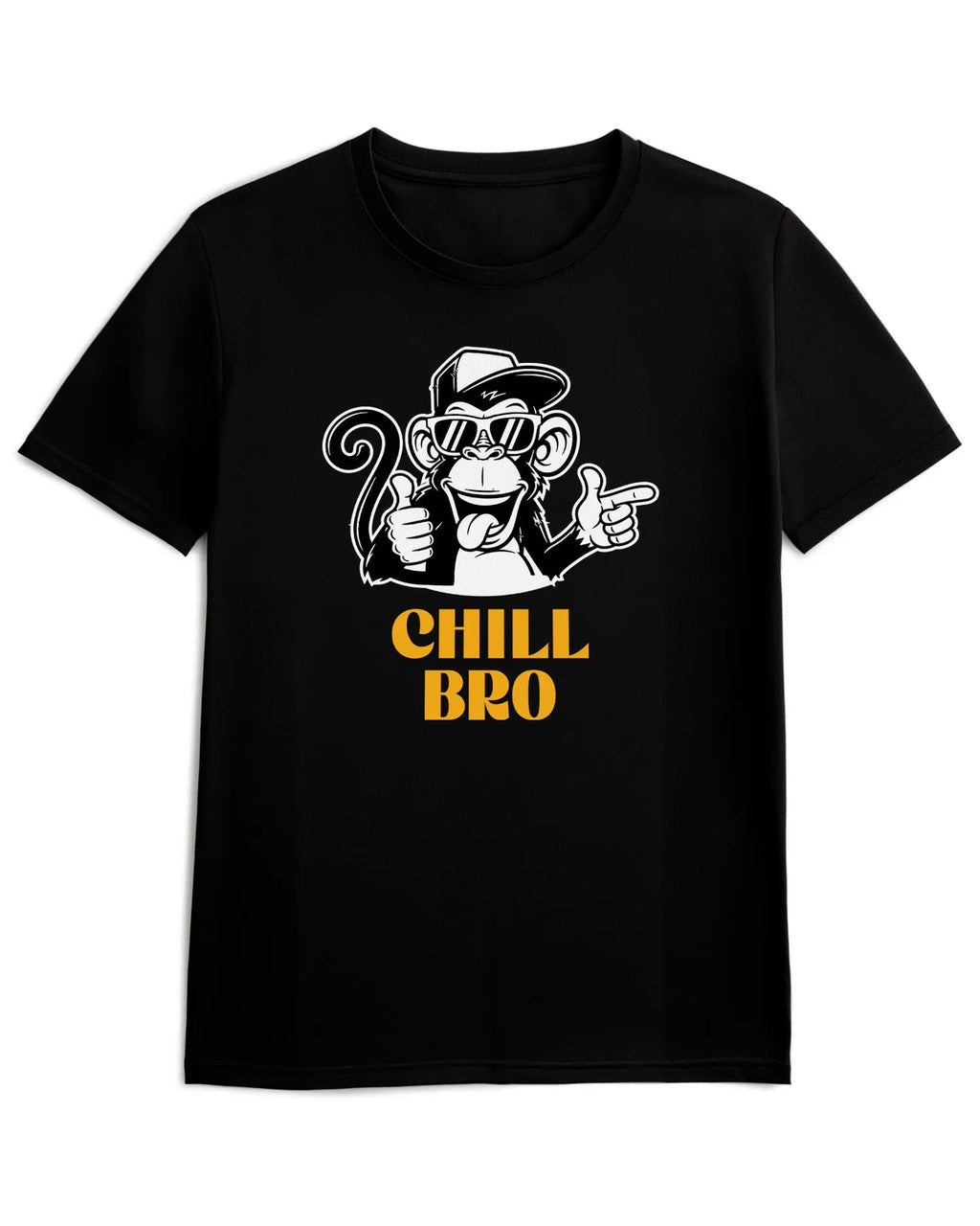 Camiseta de Manga Corta -  Chill Bro  - 100% Algodón Home & Living