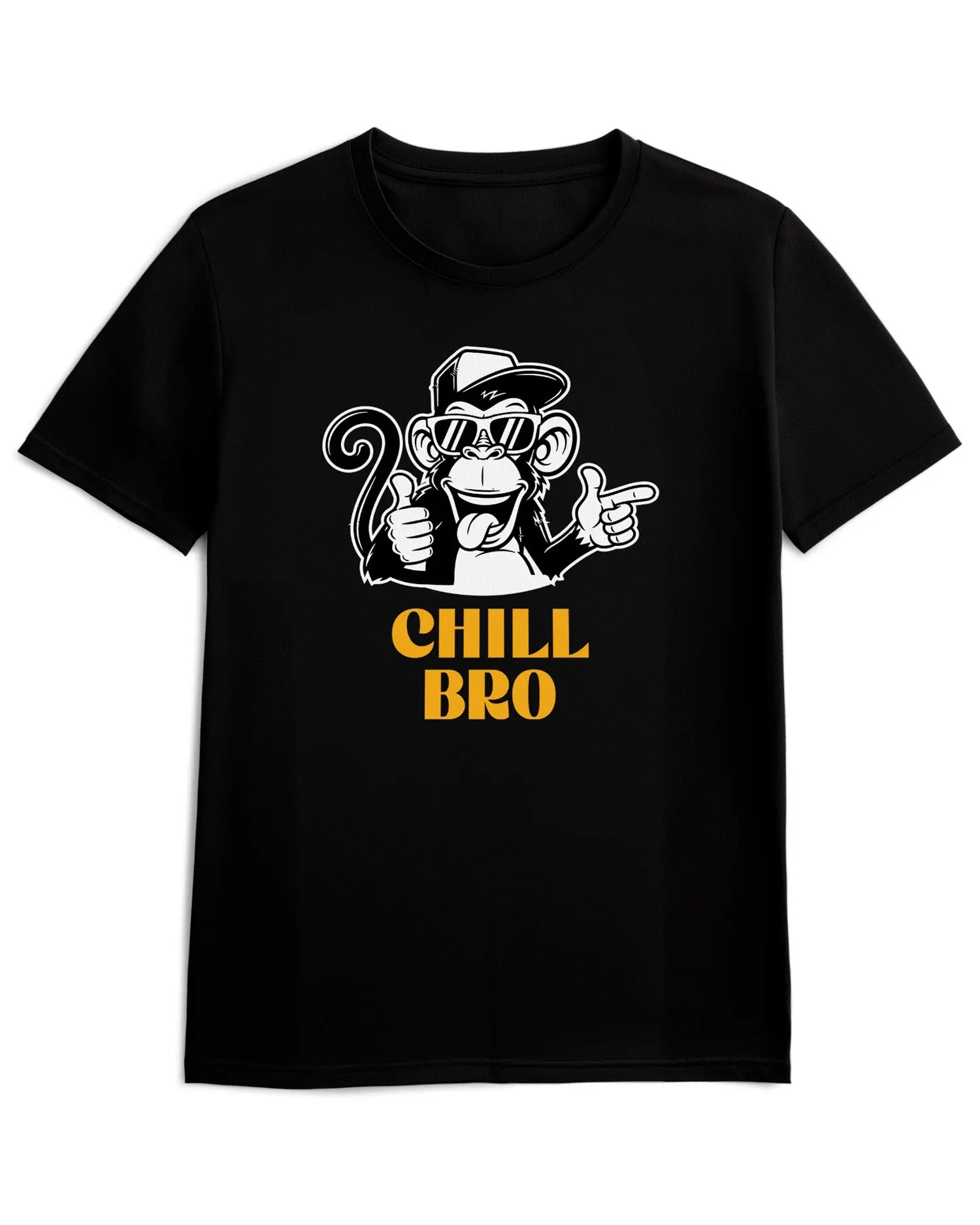 Camiseta de Manga Corta -  Chill Bro  - 100% Algodón Home & Living