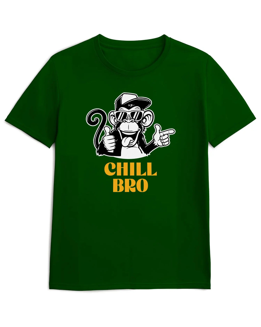 Camiseta de Manga Corta -  Chill Bro  - 100% Algodón Home & Living