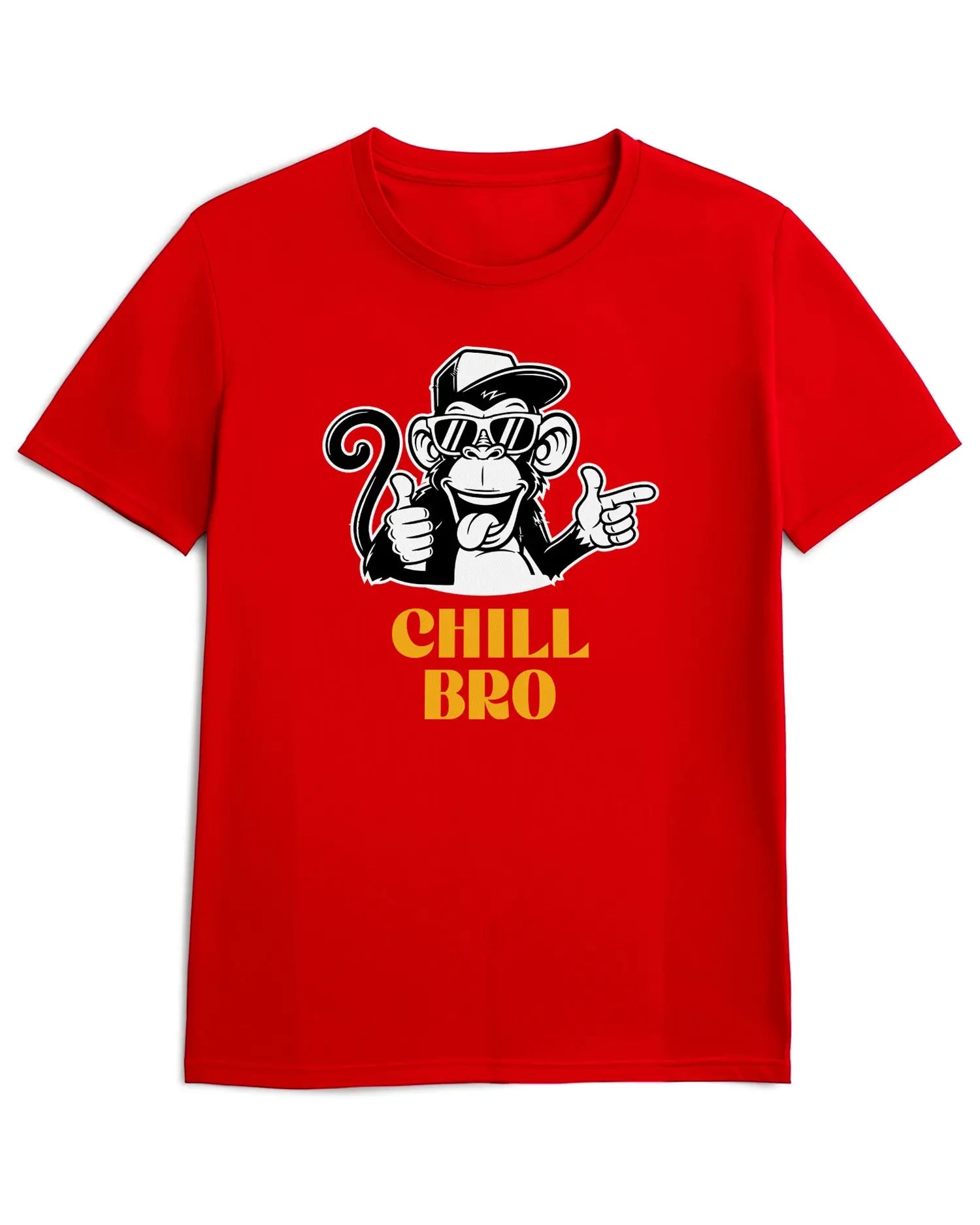 Camiseta de Manga Corta -  Chill Bro  - 100% Algodón Home & Living