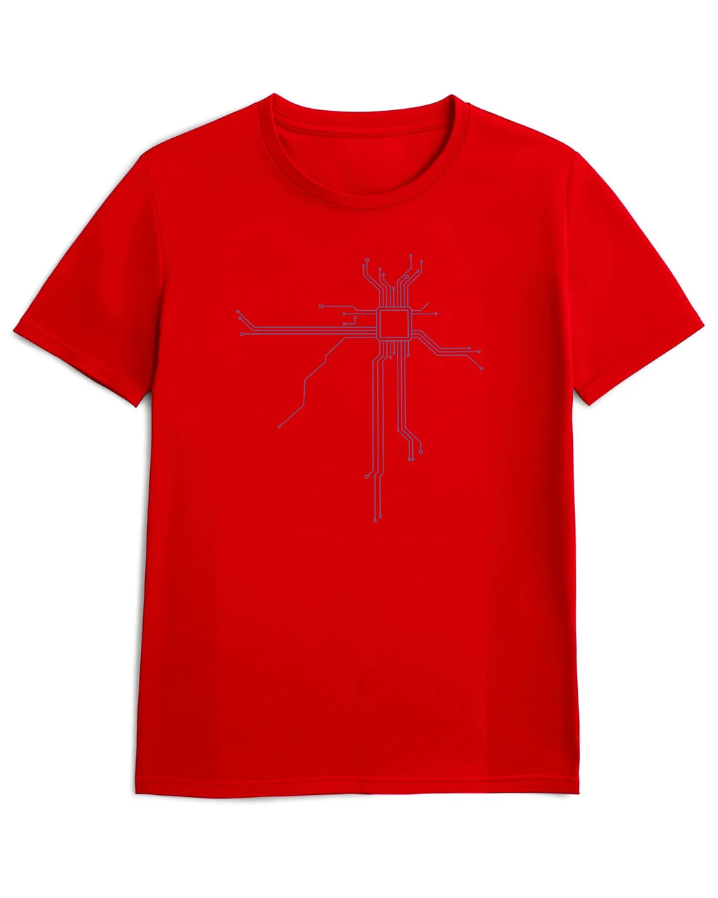 Camiseta de Manga Corta -  Corazón CPU  - 100% Algodón Home & Living