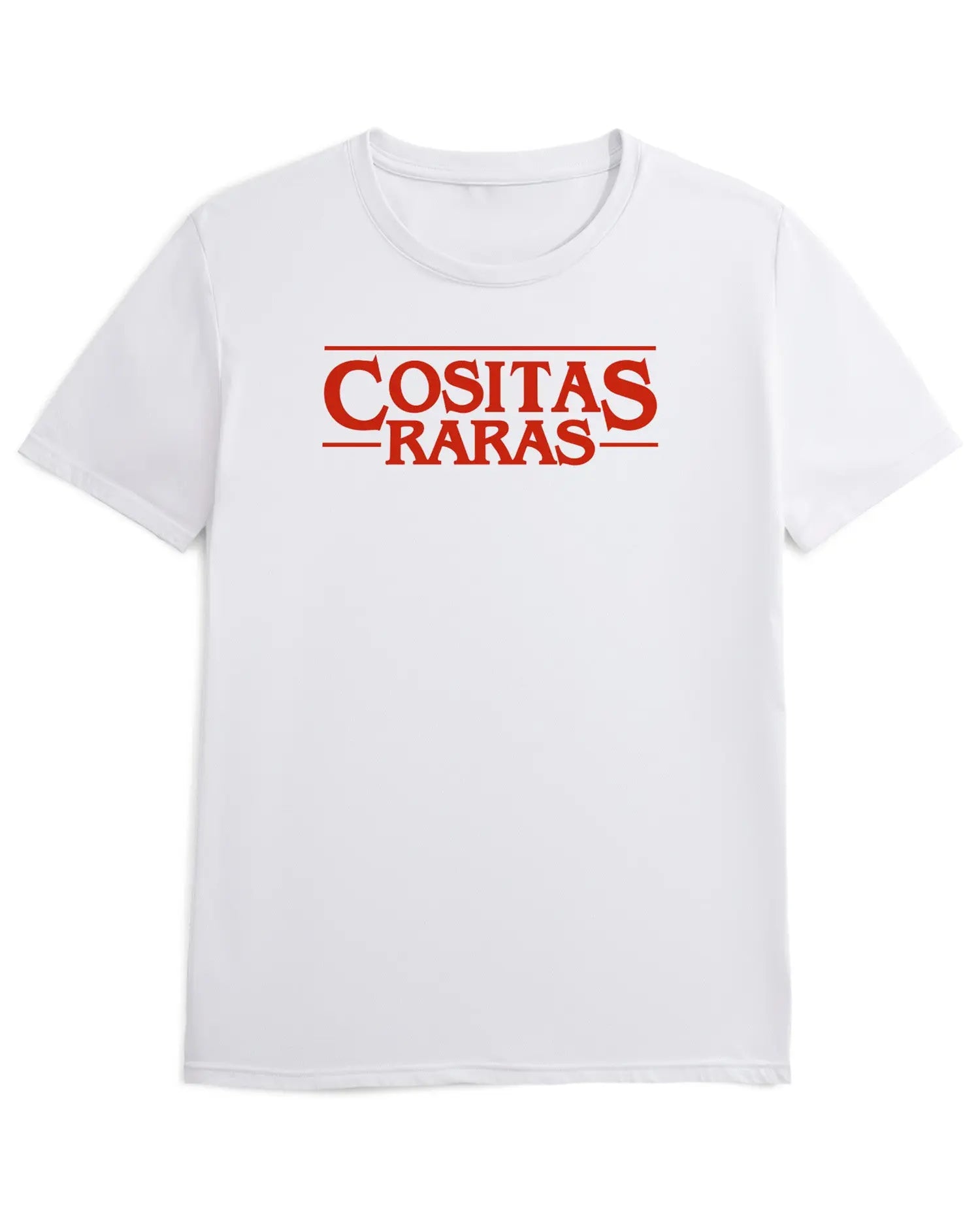Camiseta de Manga Corta -  Cosicas Raras  - 100% Algodón Home & Living