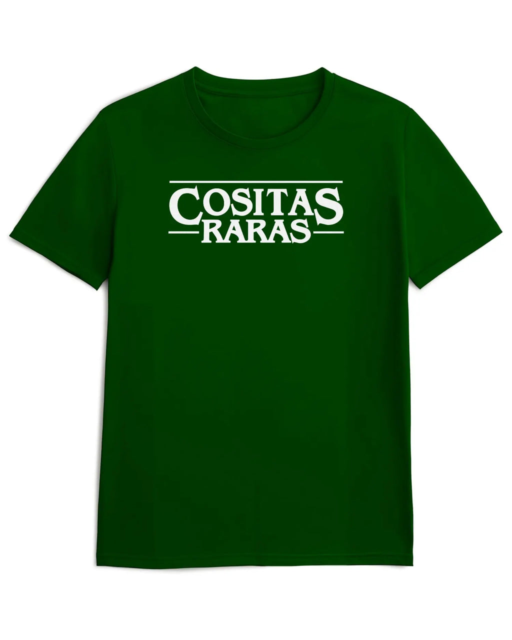 Camiseta de Manga Corta -  Cosicas Raras  - 100% Algodón Home & Living