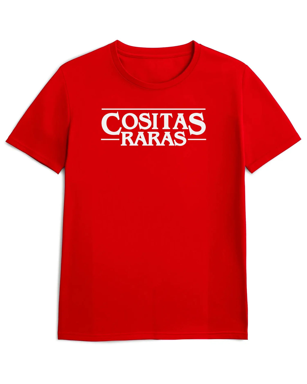 Camiseta de Manga Corta -  Cosicas Raras  - 100% Algodón Home & Living