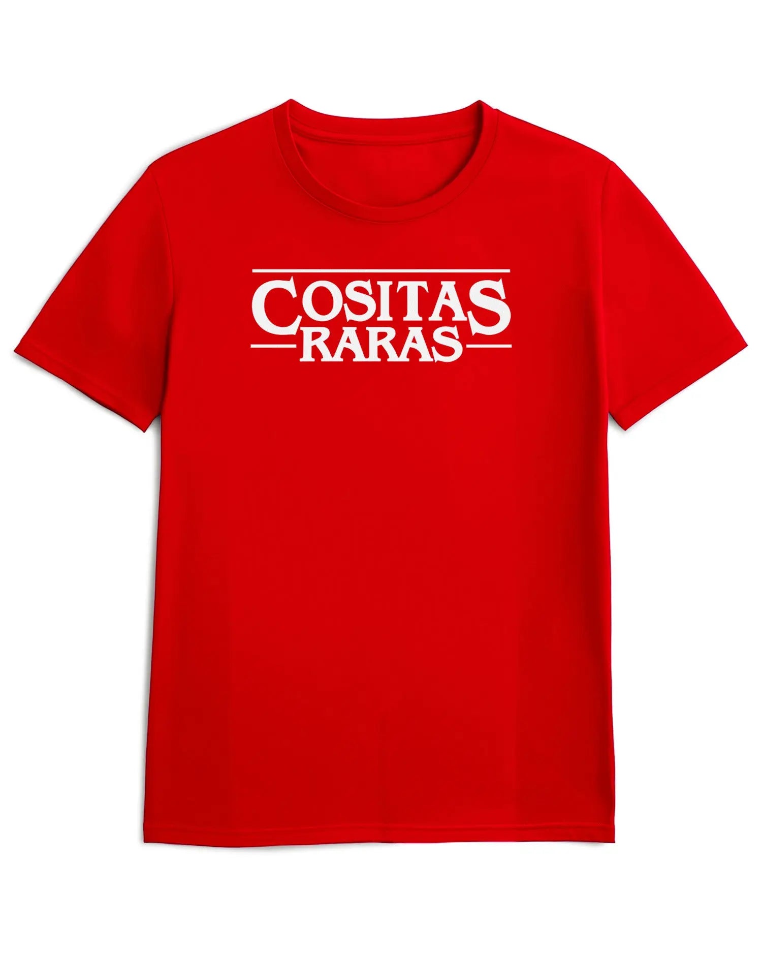 Camiseta de Manga Corta -  Cosicas Raras  - 100% Algodón Home & Living