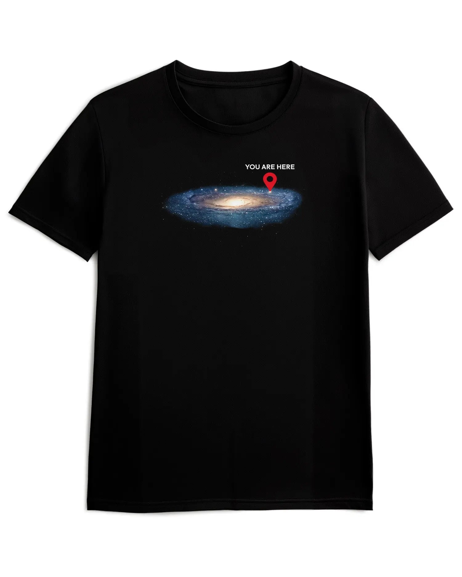 Camiseta de Manga Corta -  Galaxia Universo  - 100% Algodón Home & Living