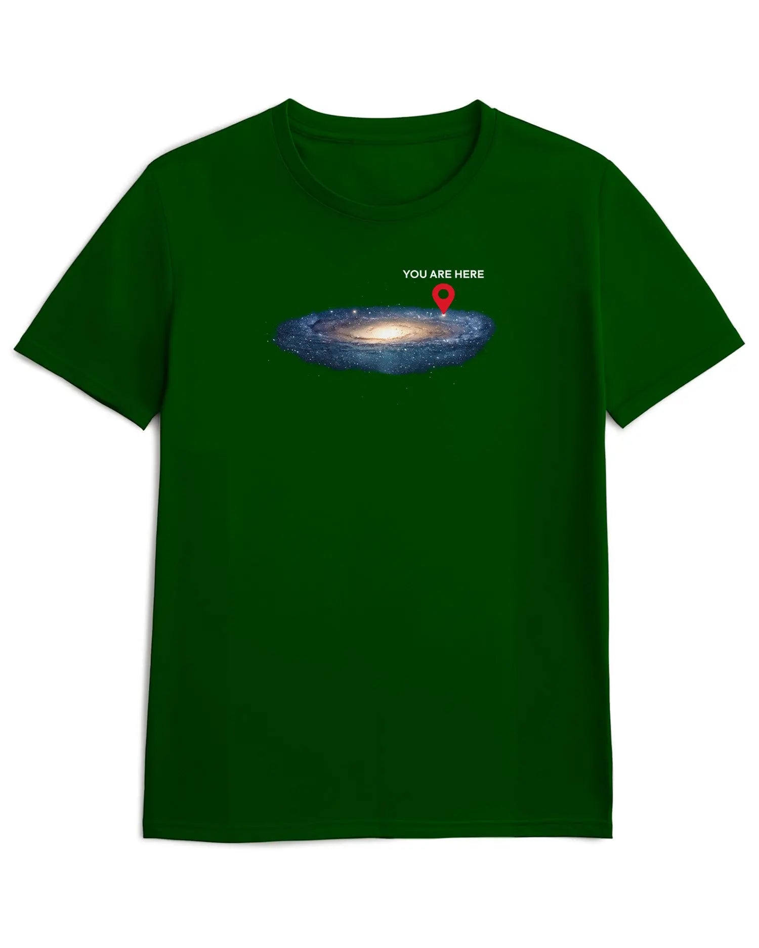 Camiseta de Manga Corta -  Galaxia Universo  - 100% Algodón Home & Living