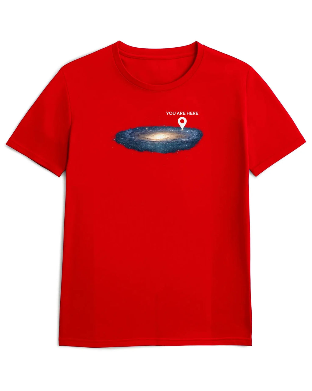 Camiseta de Manga Corta -  Galaxia Universo  - 100% Algodón Home & Living