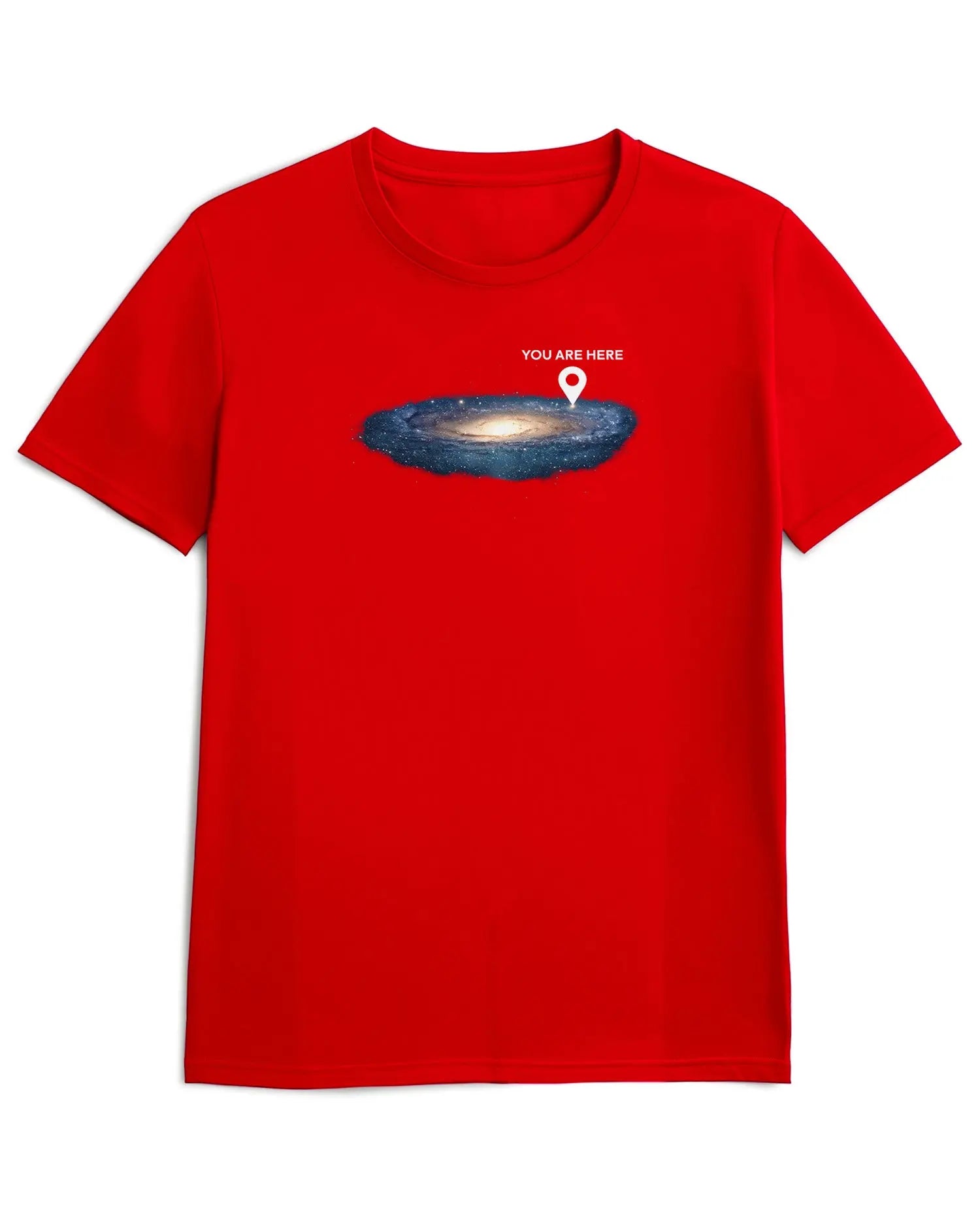 Camiseta de Manga Corta -  Galaxia Universo  - 100% Algodón Home & Living