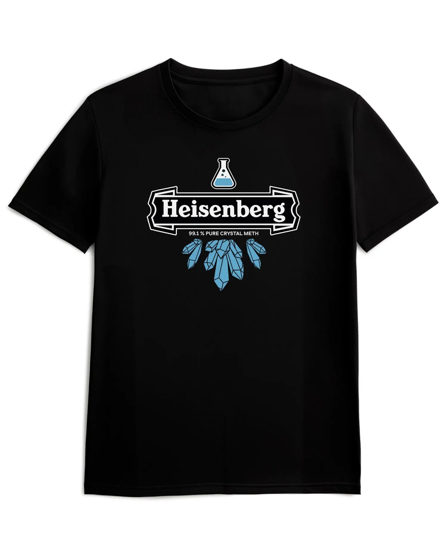 Camiseta de Manga Corta -  Heisenberg  - 100% Algodón Home & Living