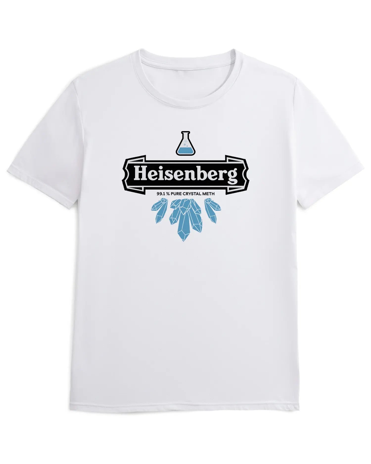 Camiseta de Manga Corta -  Heisenberg  - 100% Algodón Home & Living