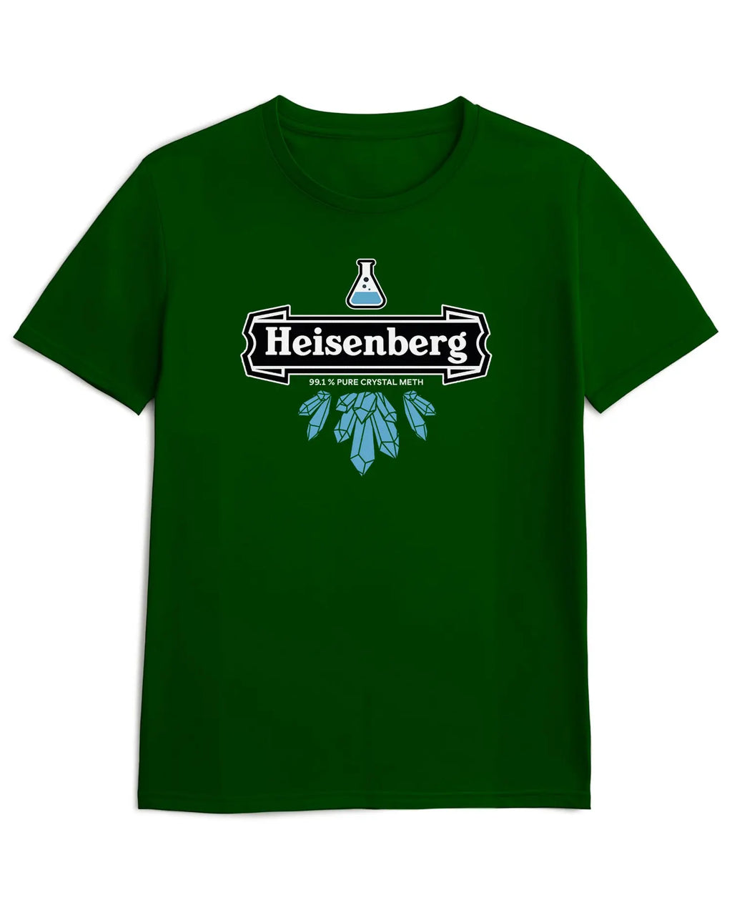 Camiseta de Manga Corta -  Heisenberg  - 100% Algodón Home & Living