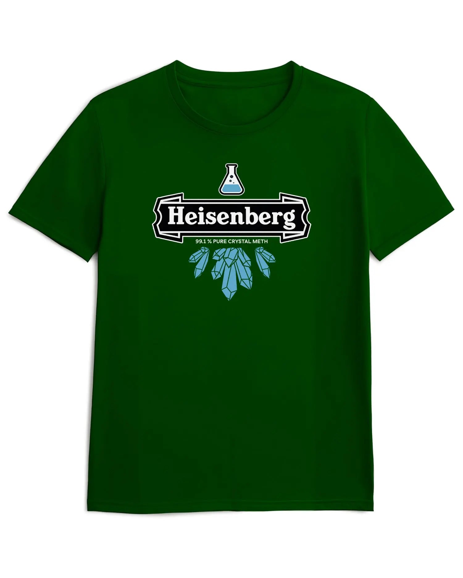 Camiseta de Manga Corta -  Heisenberg  - 100% Algodón Home & Living