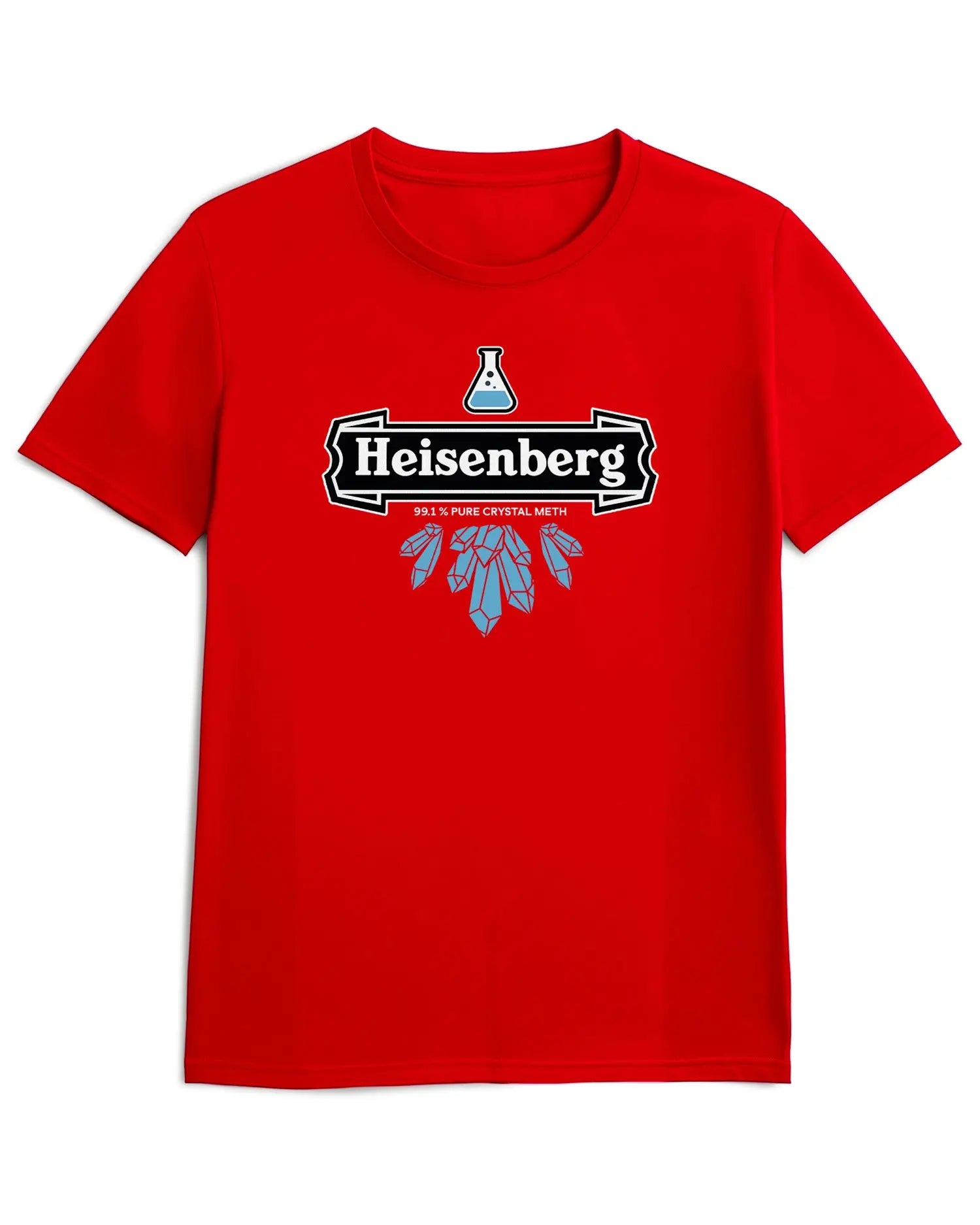 Camiseta de Manga Corta -  Heisenberg  - 100% Algodón Home & Living