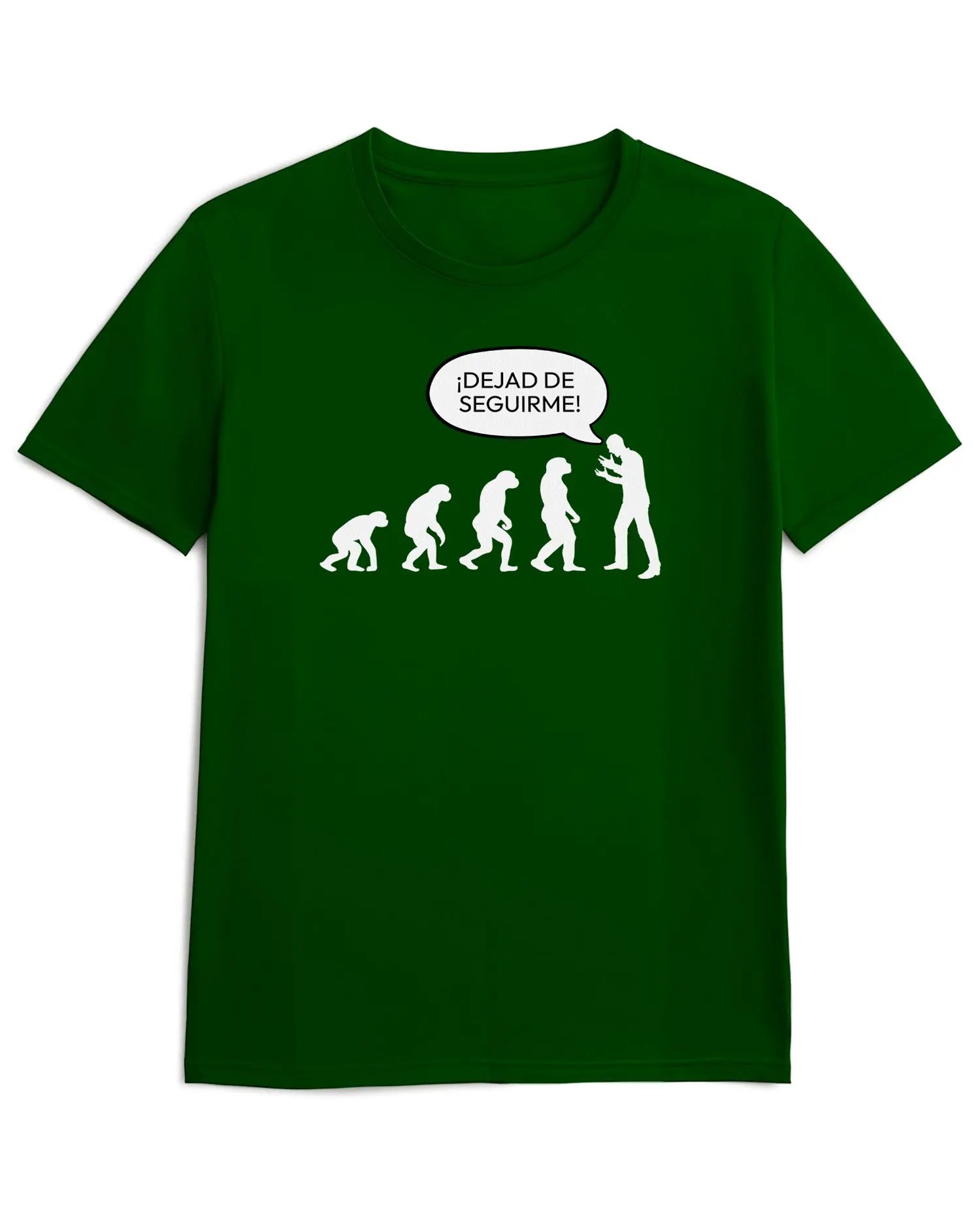 Camiseta de Manga Corta -  La Evolución Humana  - 100% Algodón Home & Living
