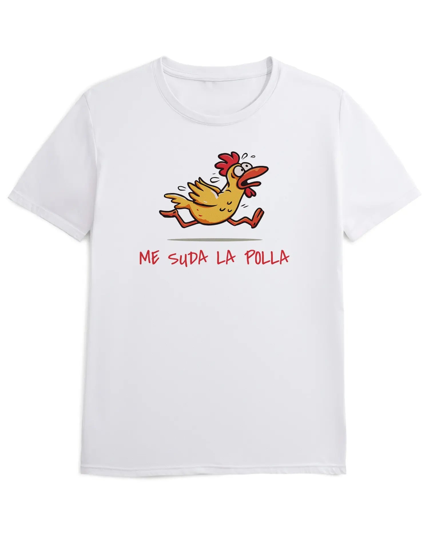 Camiseta de Manga Corta -  Me Suda la Polla - 100% Algodón Home & Living