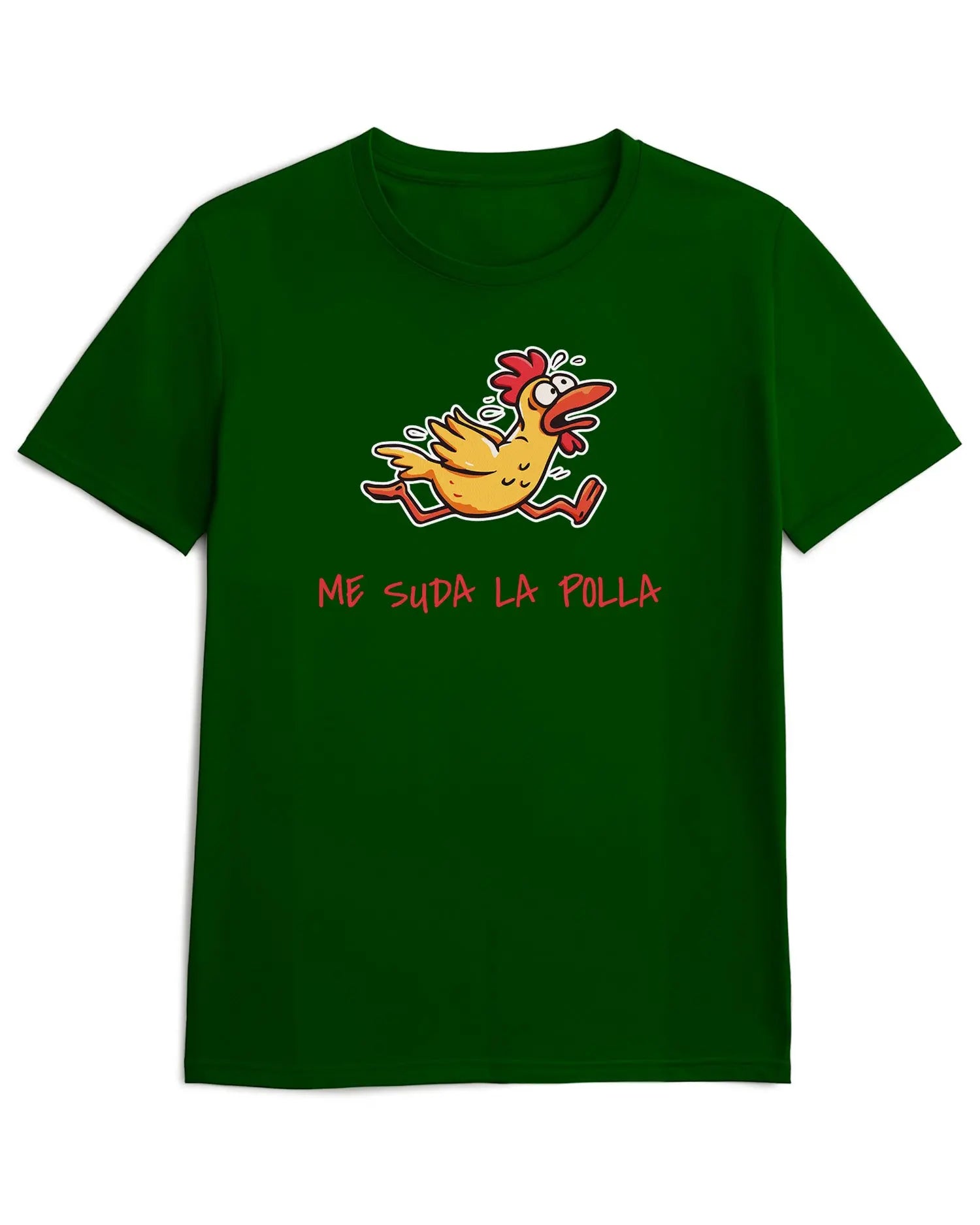 Camiseta de Manga Corta -  Me Suda la Polla - 100% Algodón Home & Living