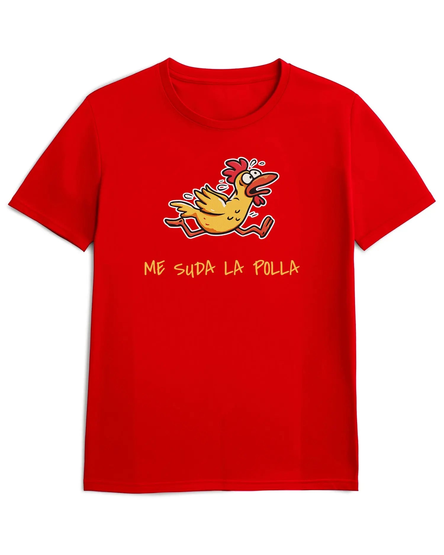 Camiseta de Manga Corta -  Me Suda la Polla - 100% Algodón Home & Living