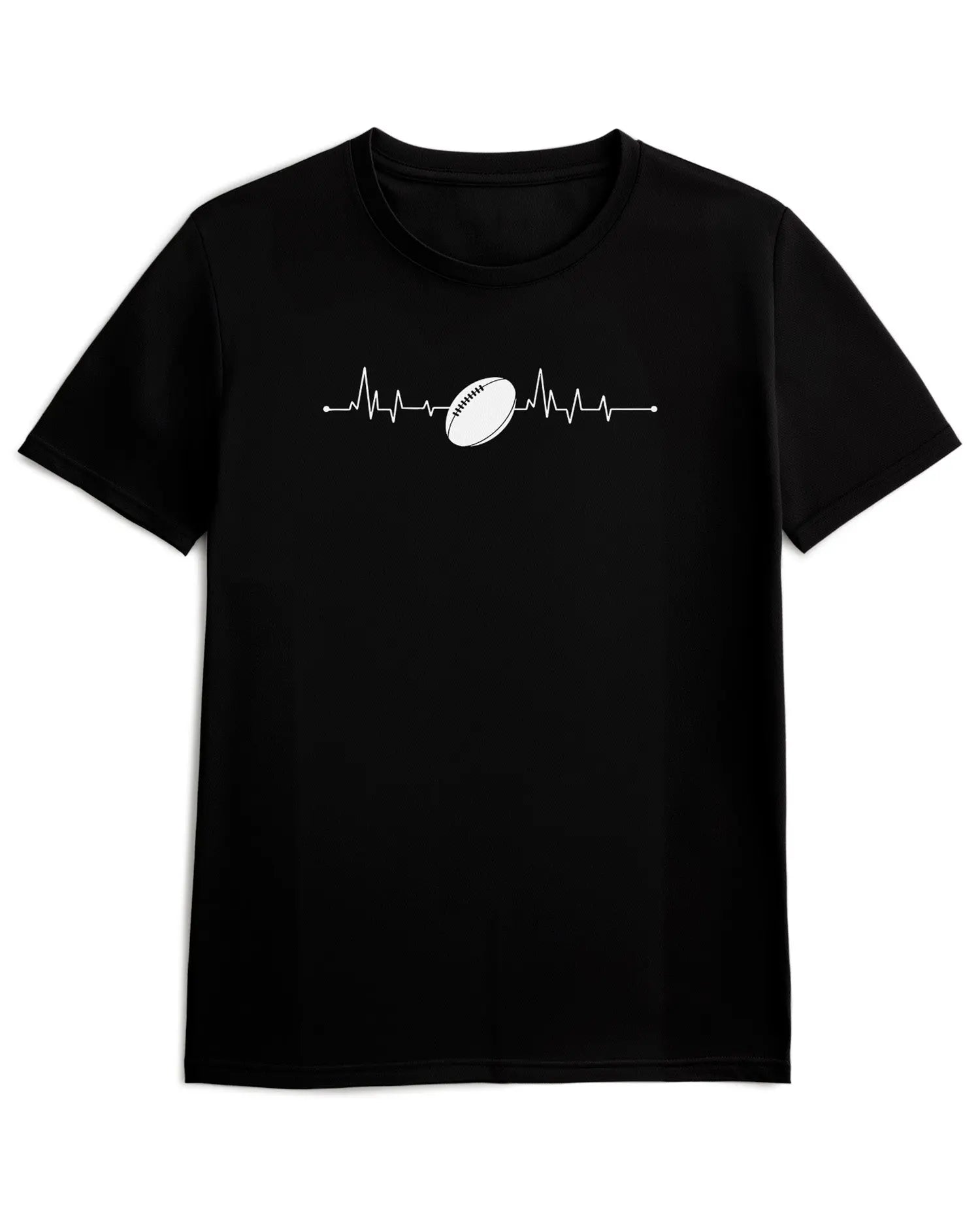 Camiseta de Manga Corta -  Pulso de Rugby  - 100% Algodón Home & Living
