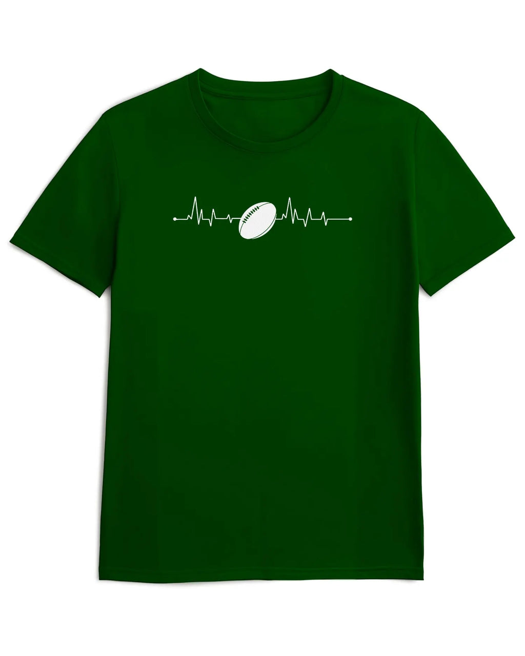Camiseta de Manga Corta -  Pulso de Rugby  - 100% Algodón Home & Living