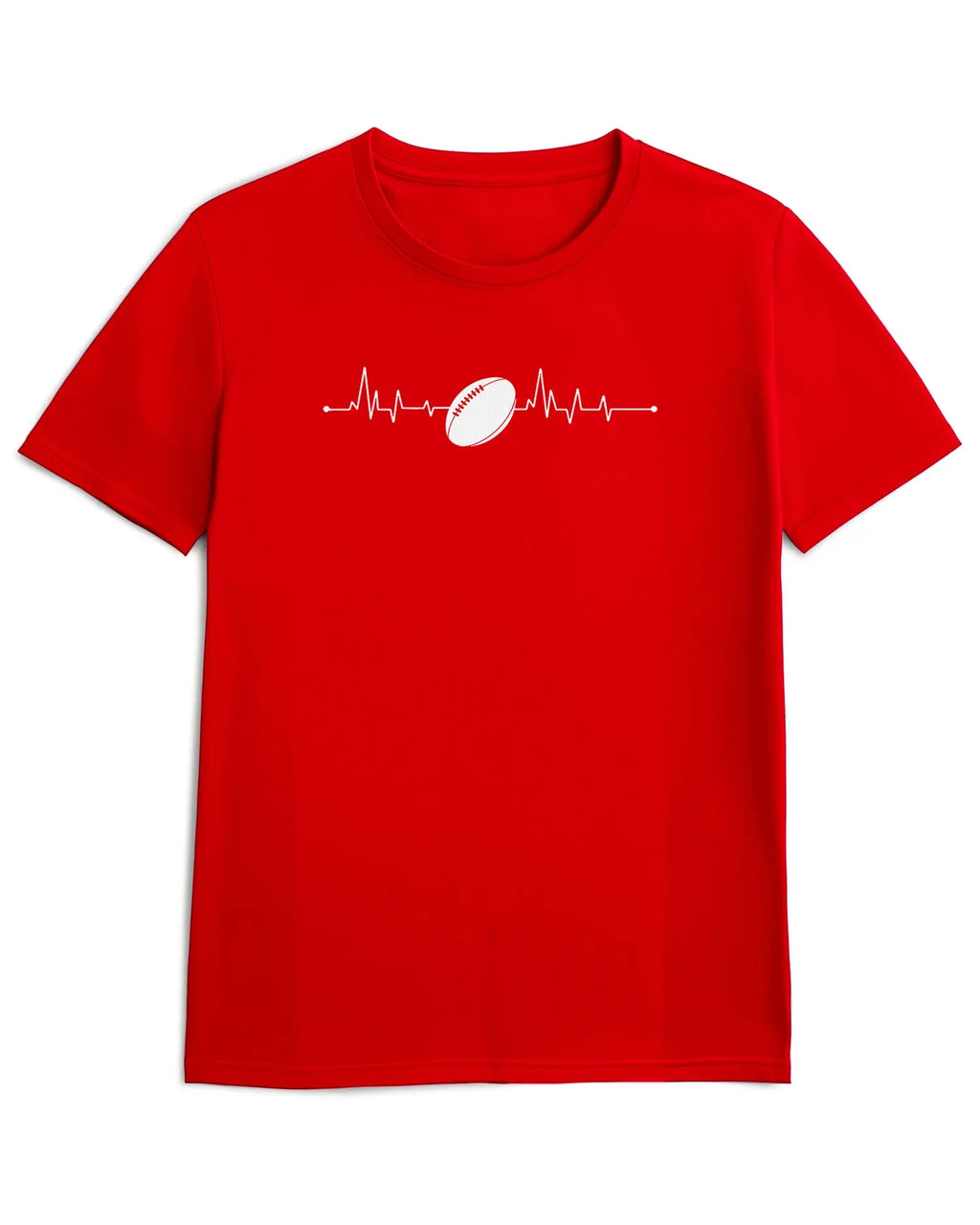 Camiseta de Manga Corta -  Pulso de Rugby  - 100% Algodón Home & Living
