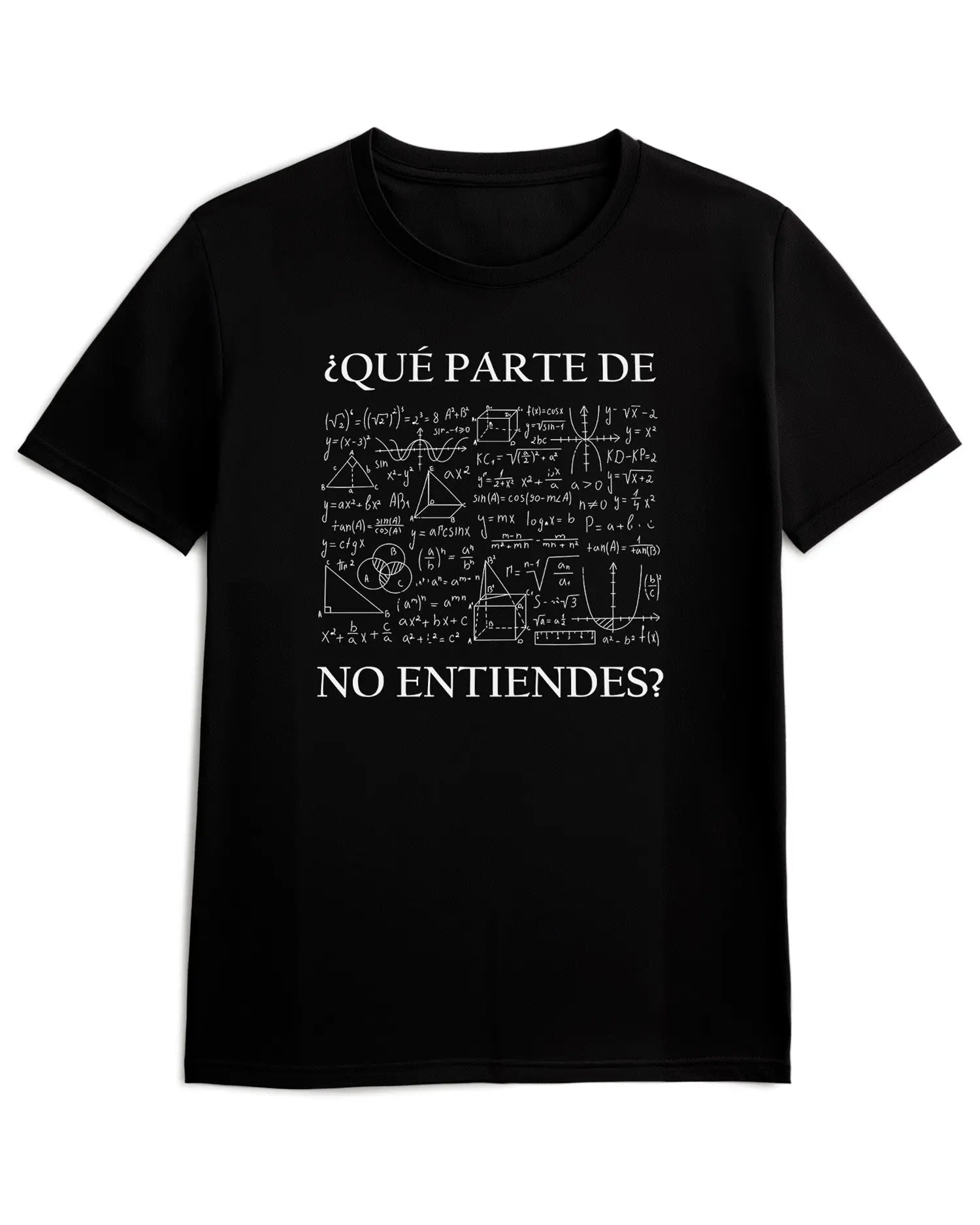 Camiseta de Manga Corta -  Que Partes de no Entiendes  - 100% Algodón Home & Living