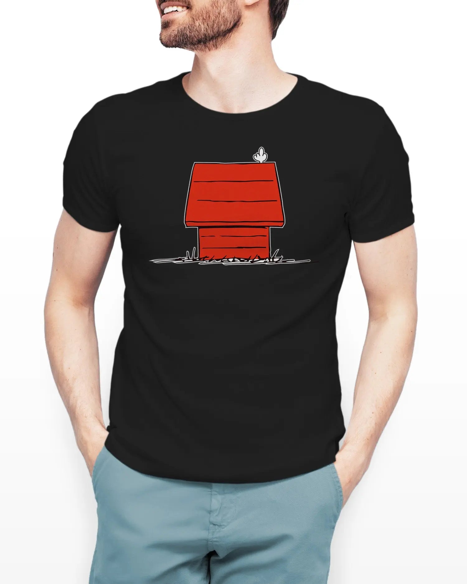 Camiseta de Manga Corta -  Red House  - 100% Algodón Home & Living