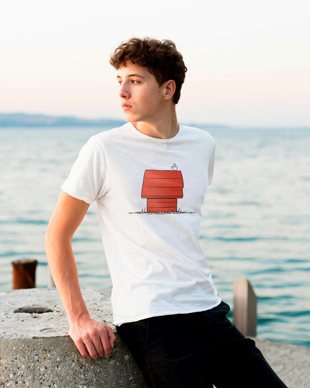 Camiseta de Manga Corta -  Red House  - 100% Algodón Home & Living