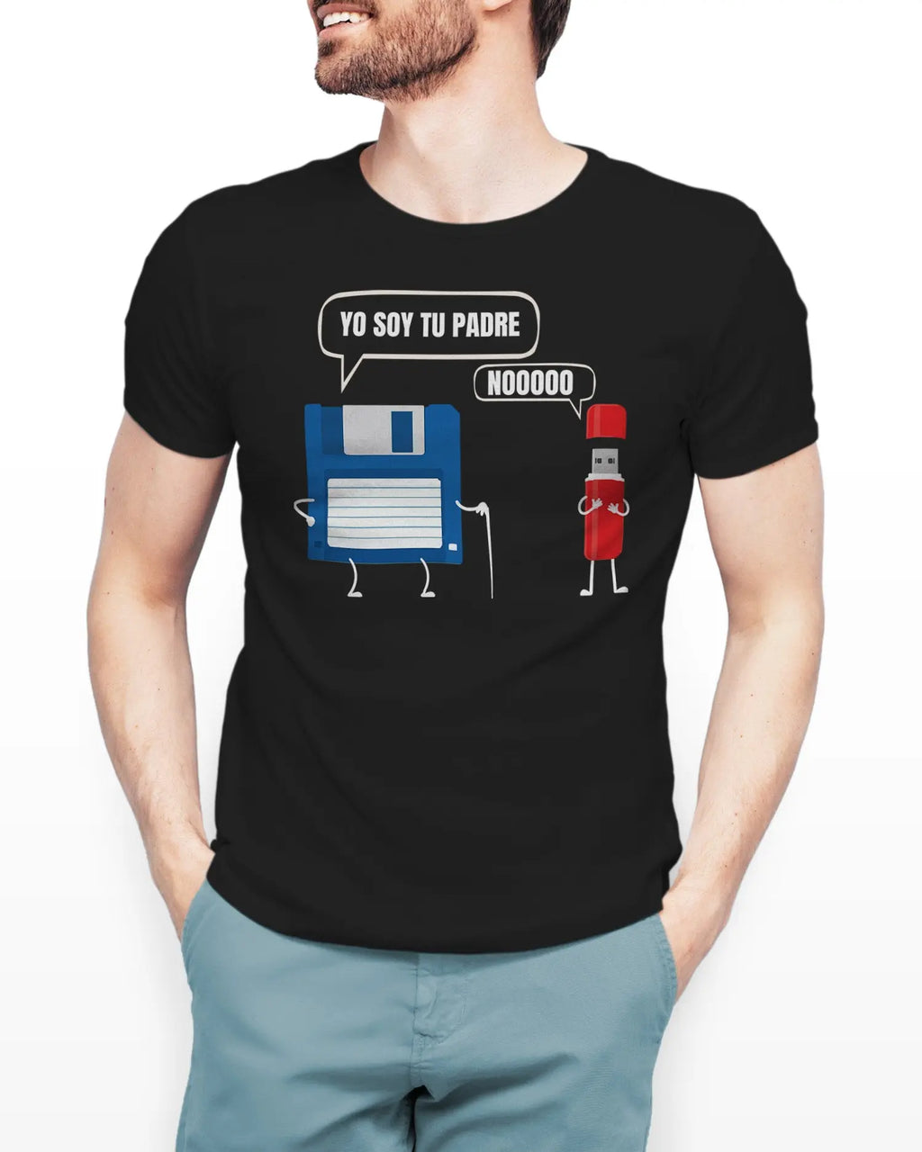 Camiseta de Manga Corta -  Yo soy tu Padre  - 100% Algodón Home & Living