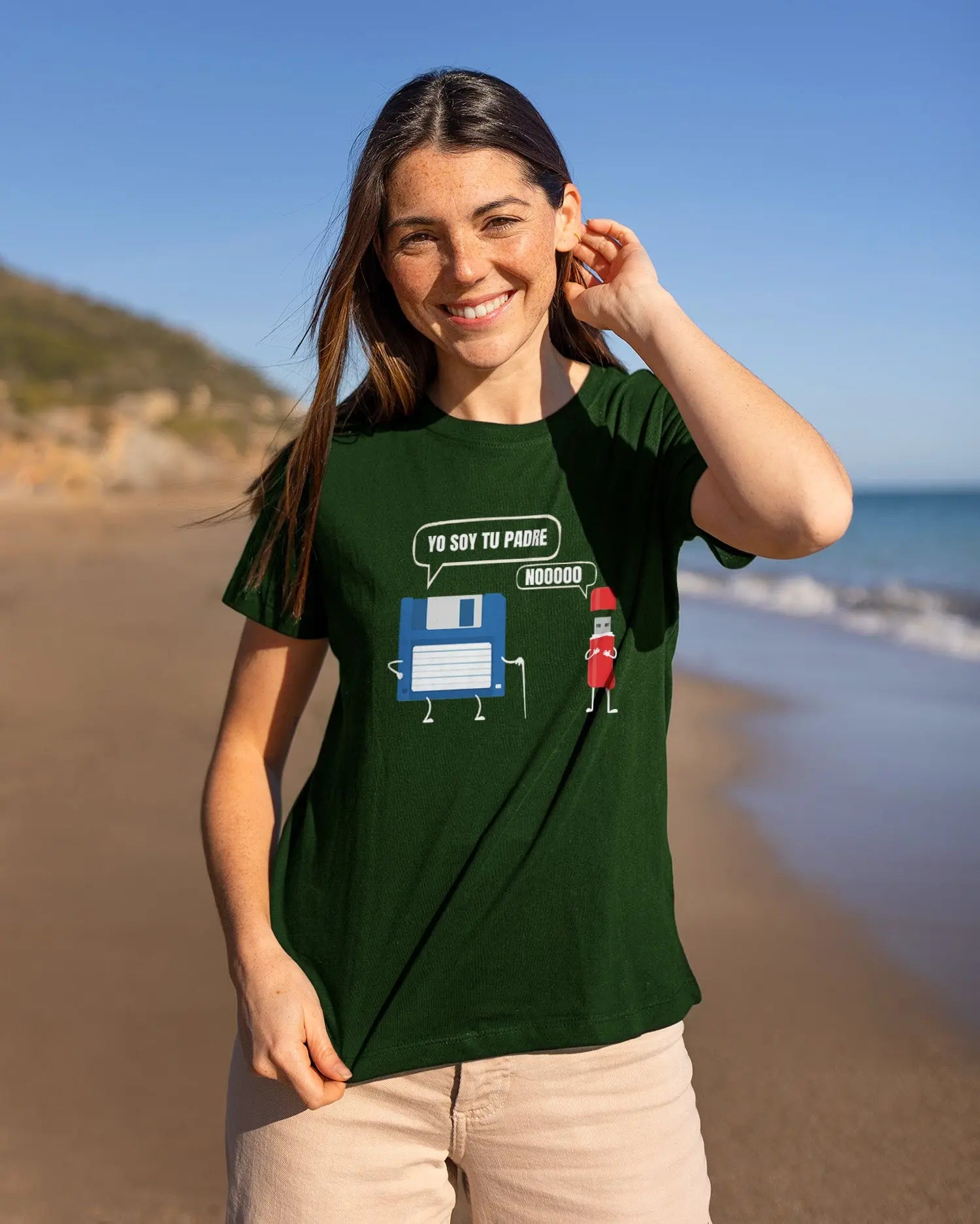 Camiseta de Manga Corta -  Yo soy tu Padre  - 100% Algodón Home & Living