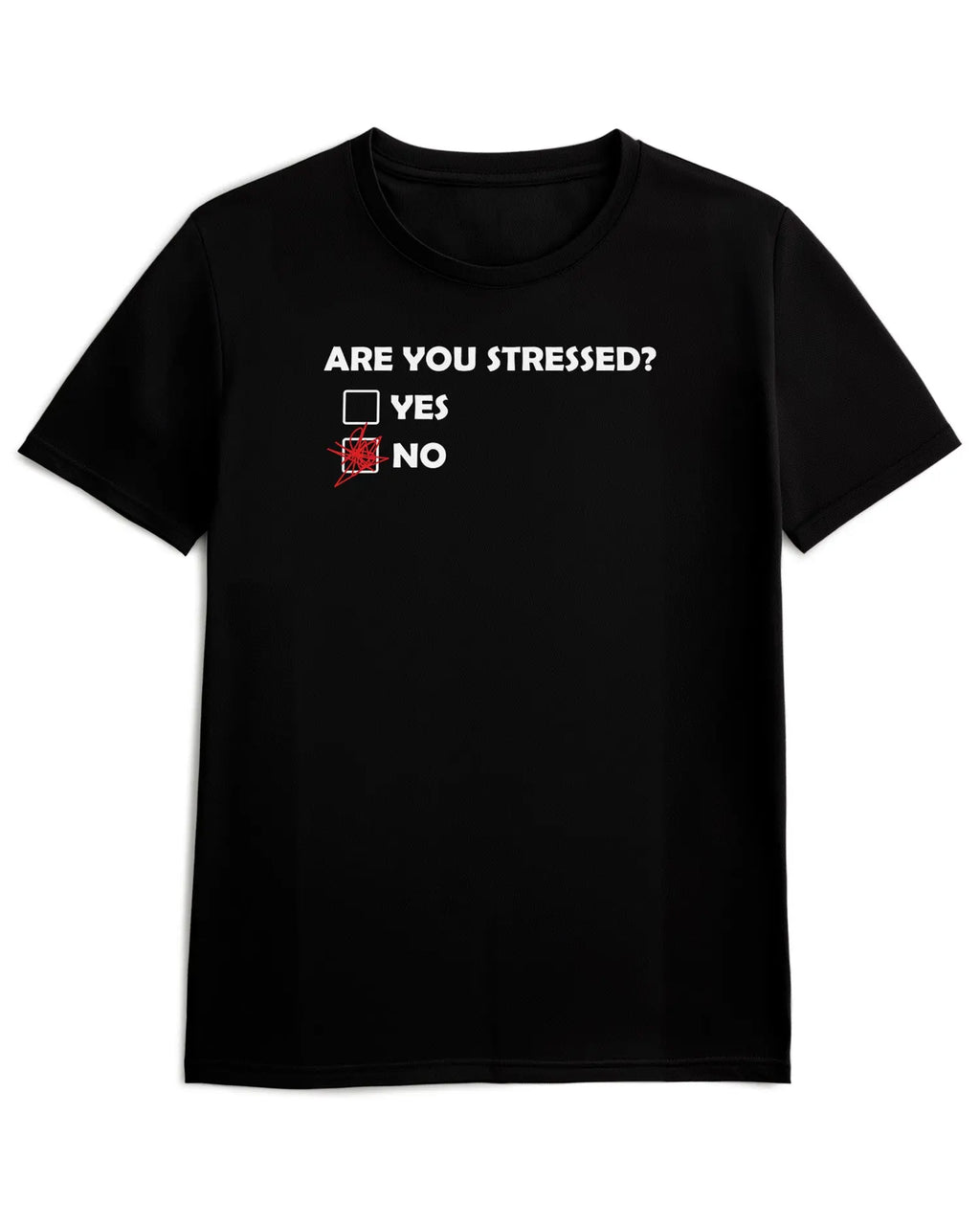 Camiseta de Manga Corta -  ¿Are you Stressed?  - 100% Algodón Home & Living