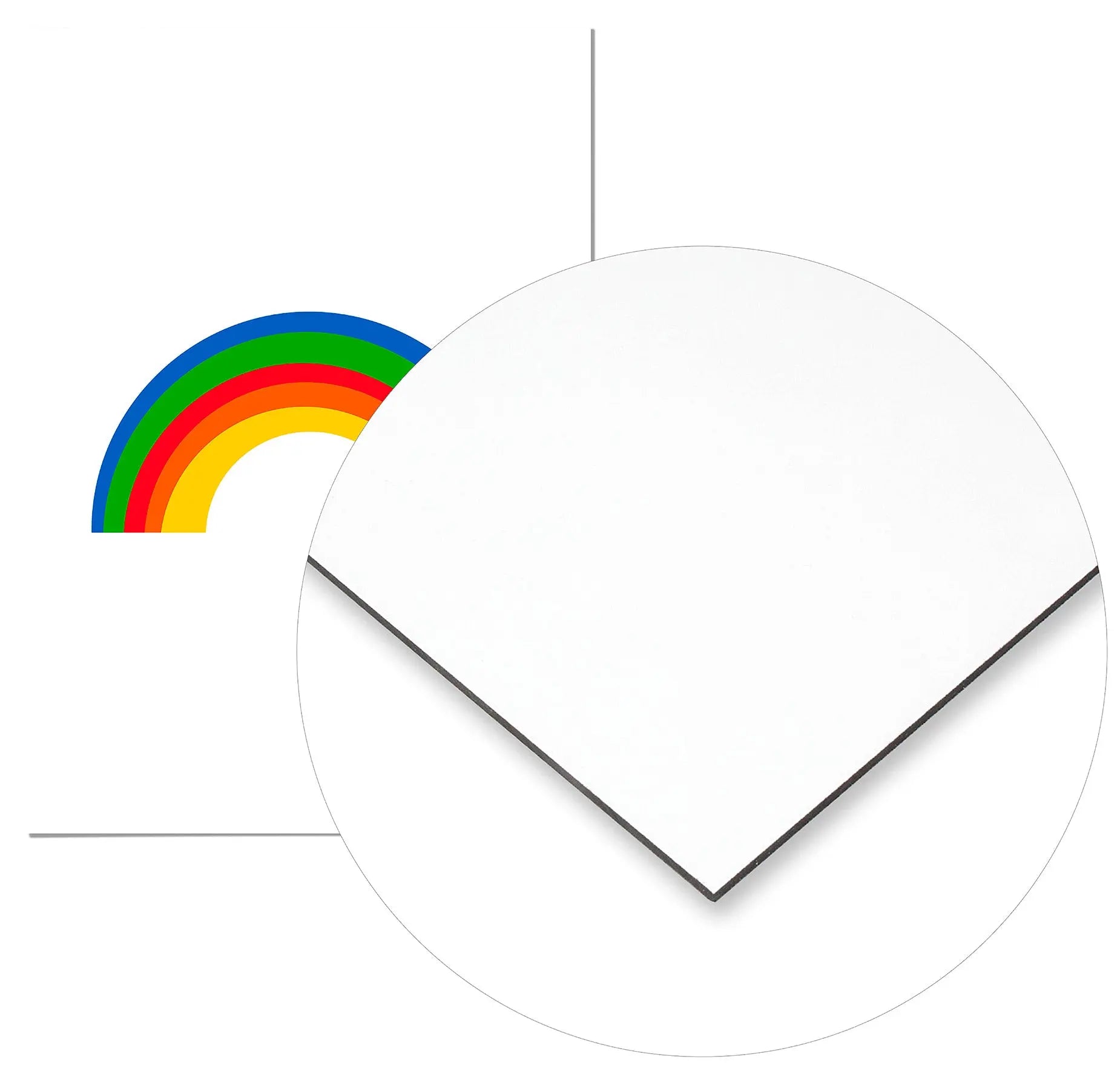 Cuadro Agatha Ruiz de la Prada Arcoíris Home & Living Metal70x100cm