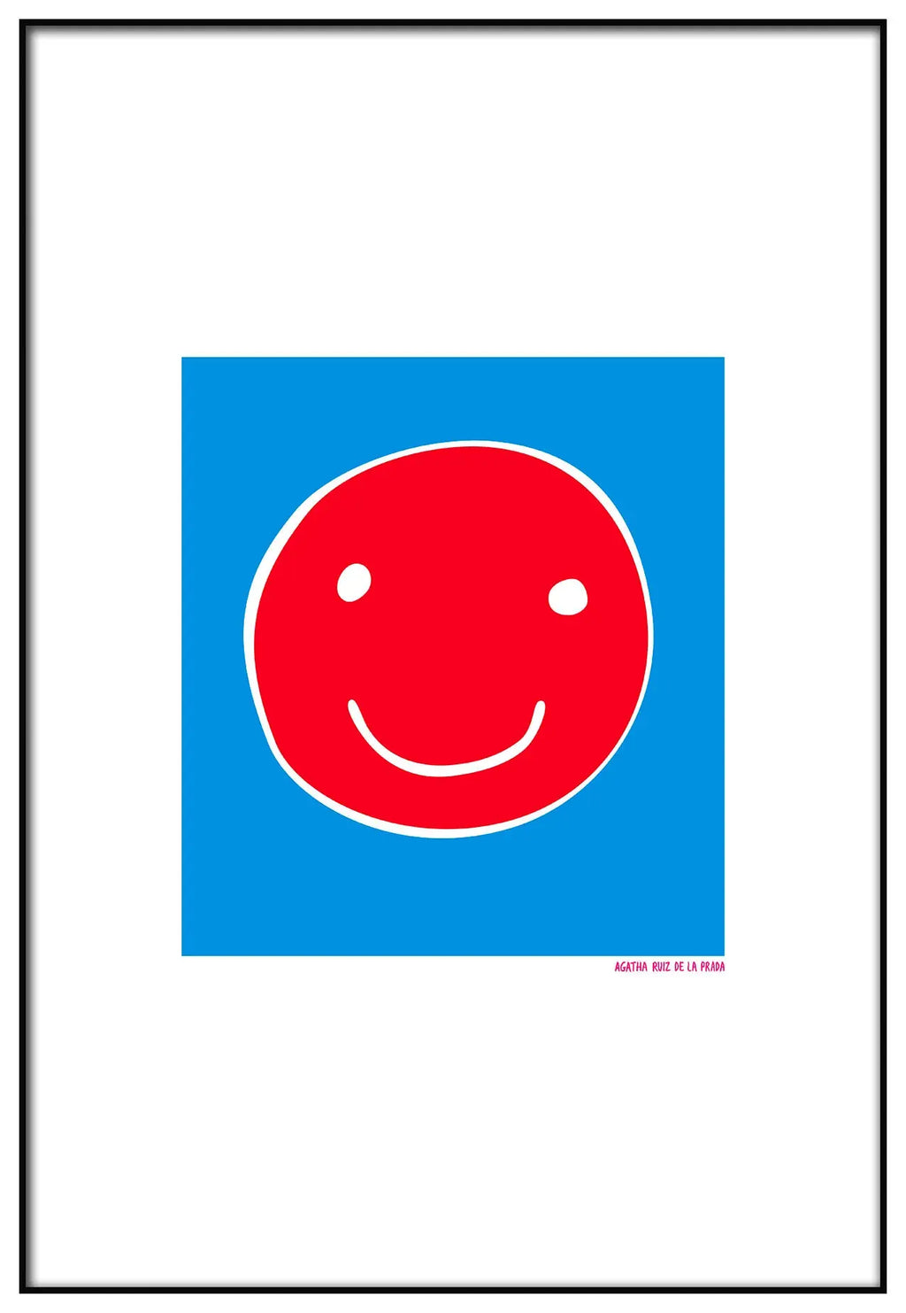 Cuadro Agatha Ruiz de la Prada Carita Feliz freeshipping - Home and Living