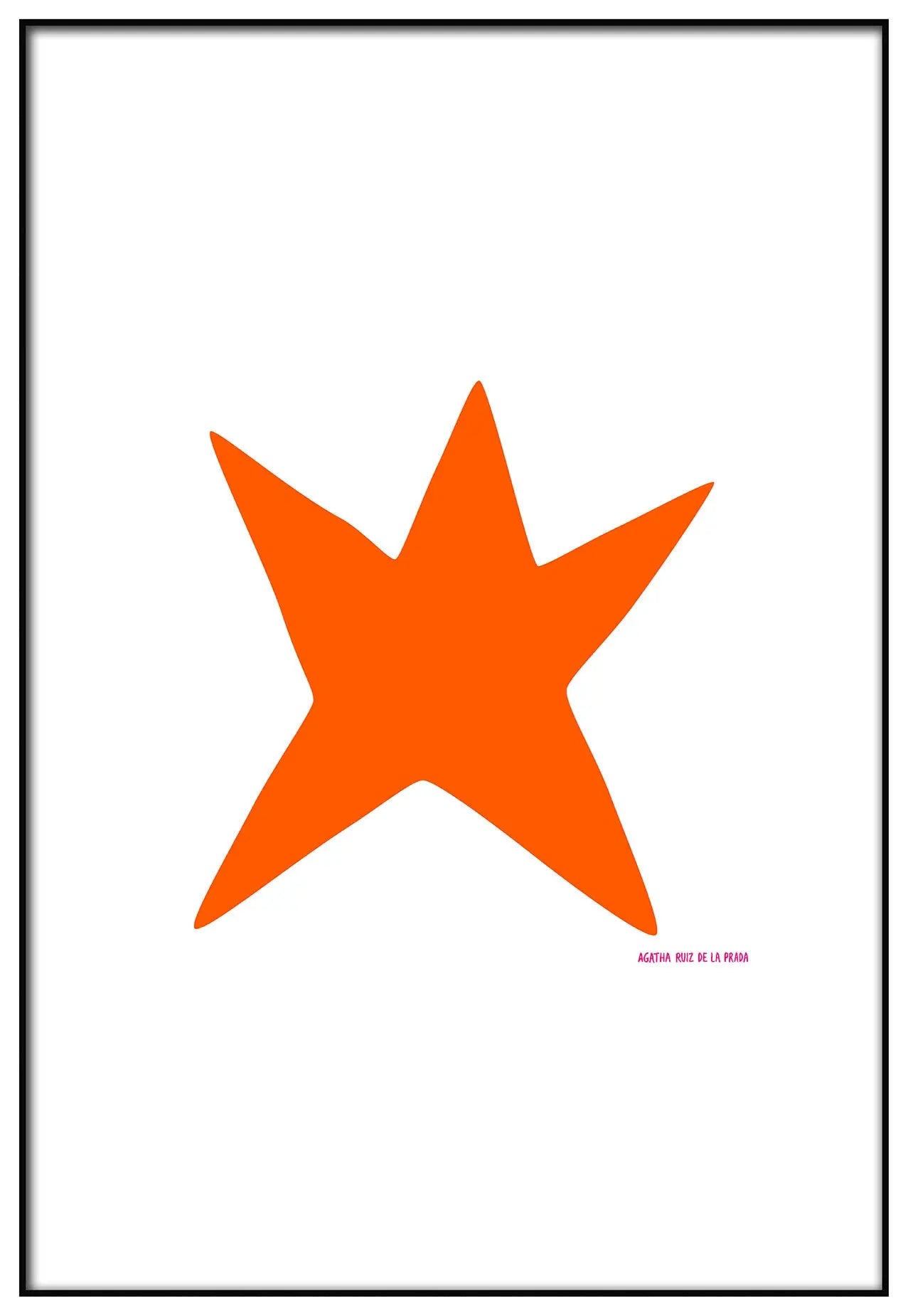 Cuadro Agatha Ruiz de la Prada Estrella freeshipping - Home and Living